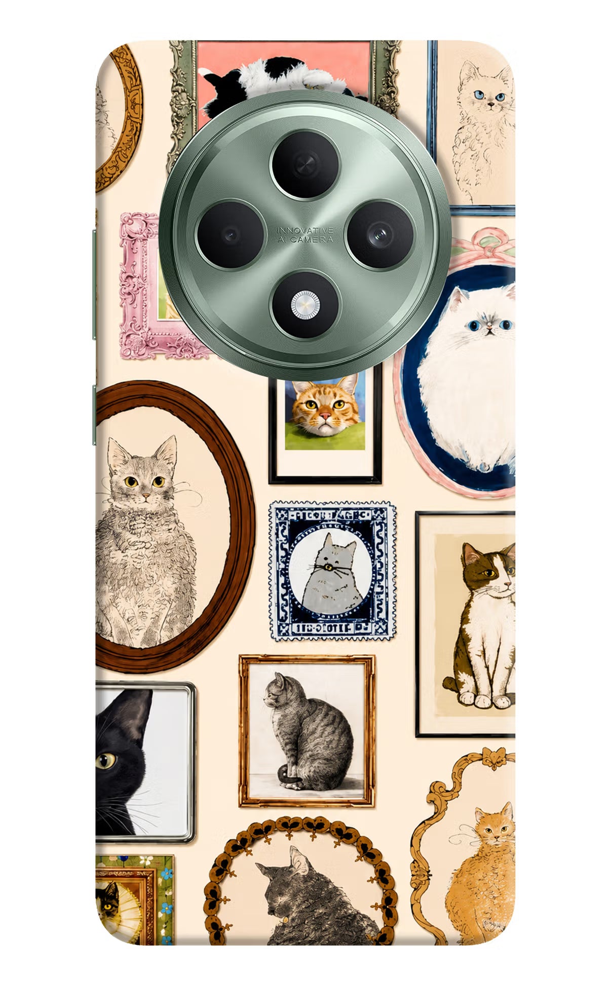 Mirror Cats Oppo F27 5G Back Cover - Mirror Cats Oppo F27 5G Back Cover Mirror Cats Oppo F27 5G Back Cover