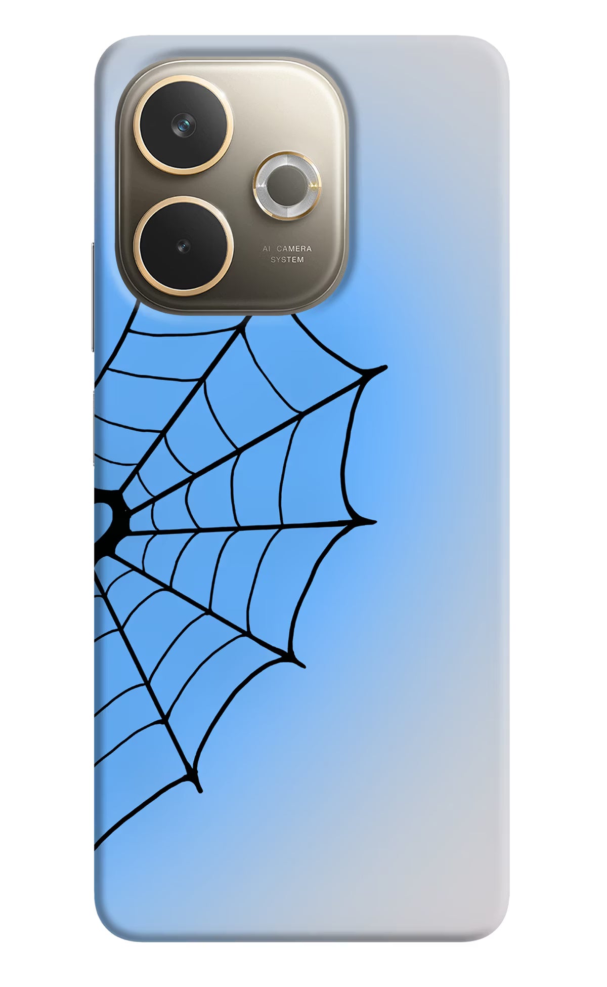 Blue Web Oppo A5 Pro 5G Back Cover - Blue Web Oppo A5 Pro 5G Back Cover Blue Web Oppo A5 Pro 5G Back Cover