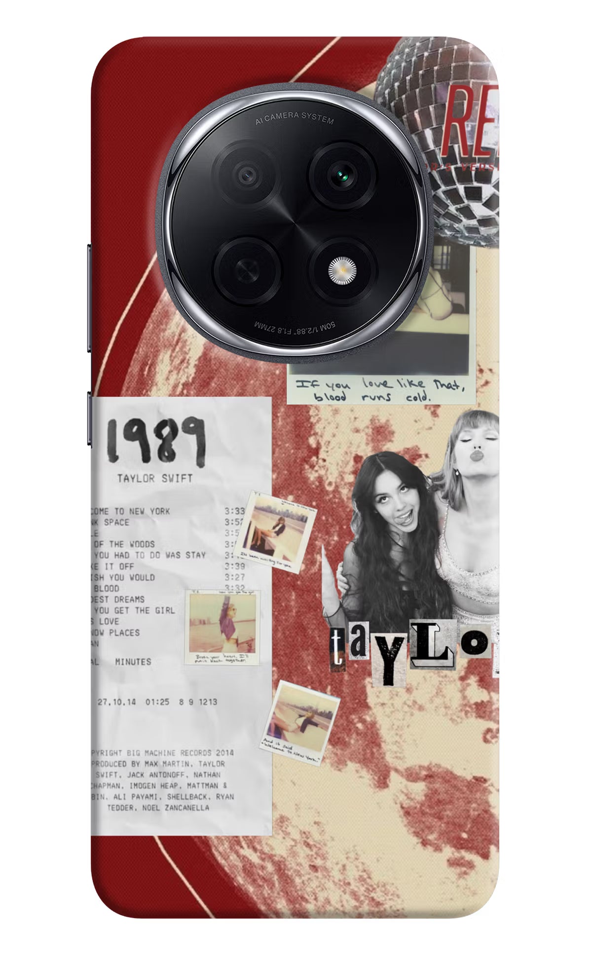 Taylor Swift Oppo F29 Pro 5G Back Cover - Taylor Swift Oppo F29 Pro 5G Back Cover Taylor Swift Oppo F29 Pro 5G Back Cover