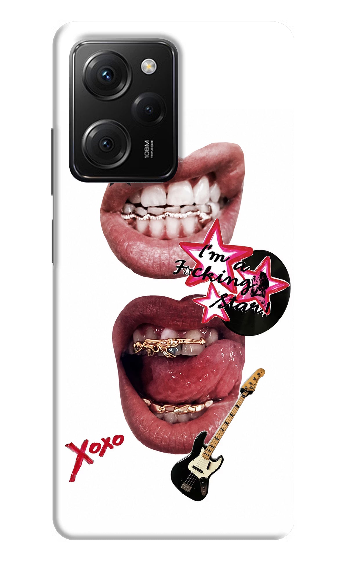 Rockstar Poco X5 Pro 5G Back Cover - Rockstar Poco X5 Pro 5G Back Cover Rockstar Poco X5 Pro 5G Back Cover