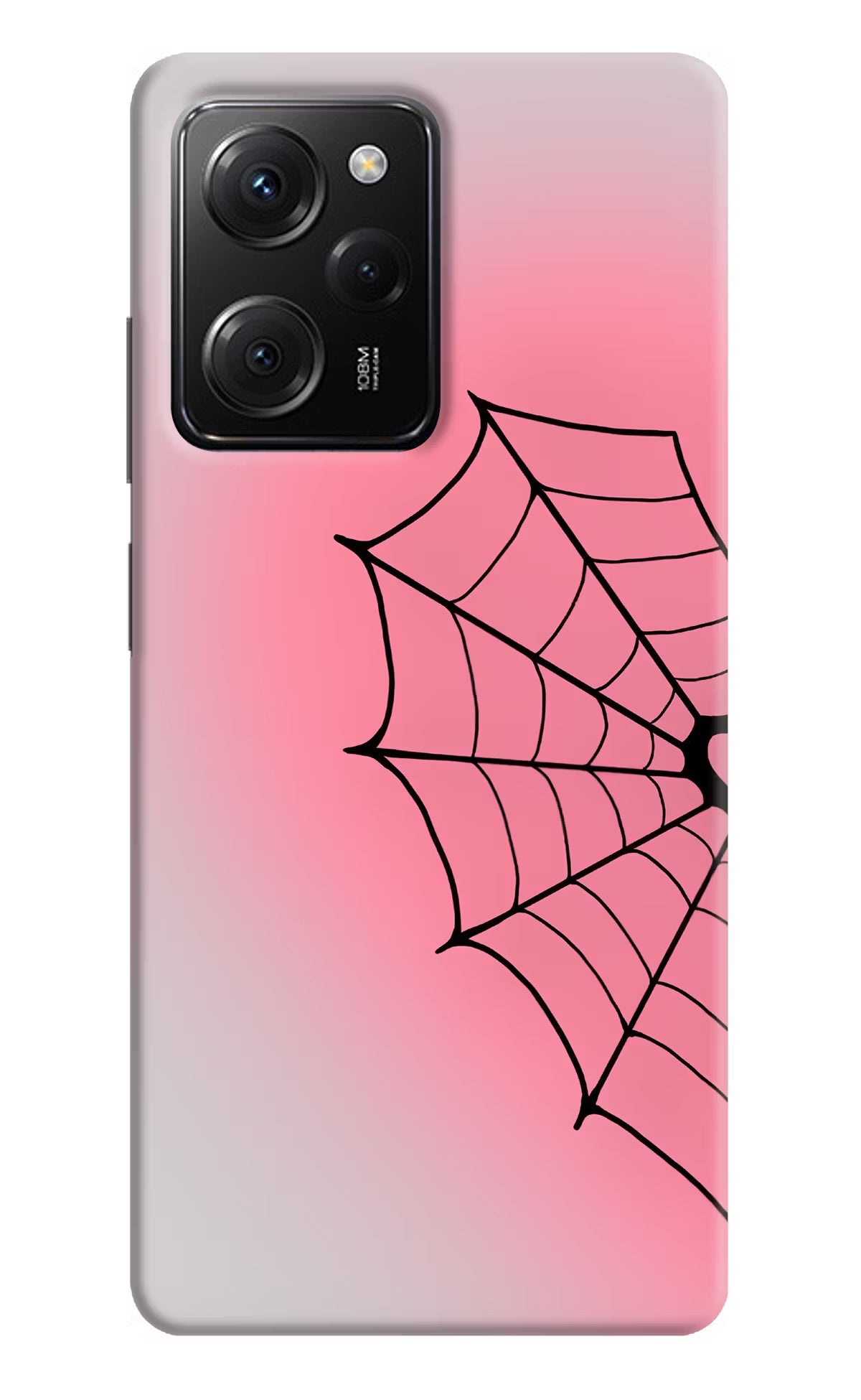 Pink Web Poco X5 Pro 5G Back Cover - Pink Web Poco X5 Pro 5G Back Cover Pink Web Poco X5 Pro 5G Back Cover