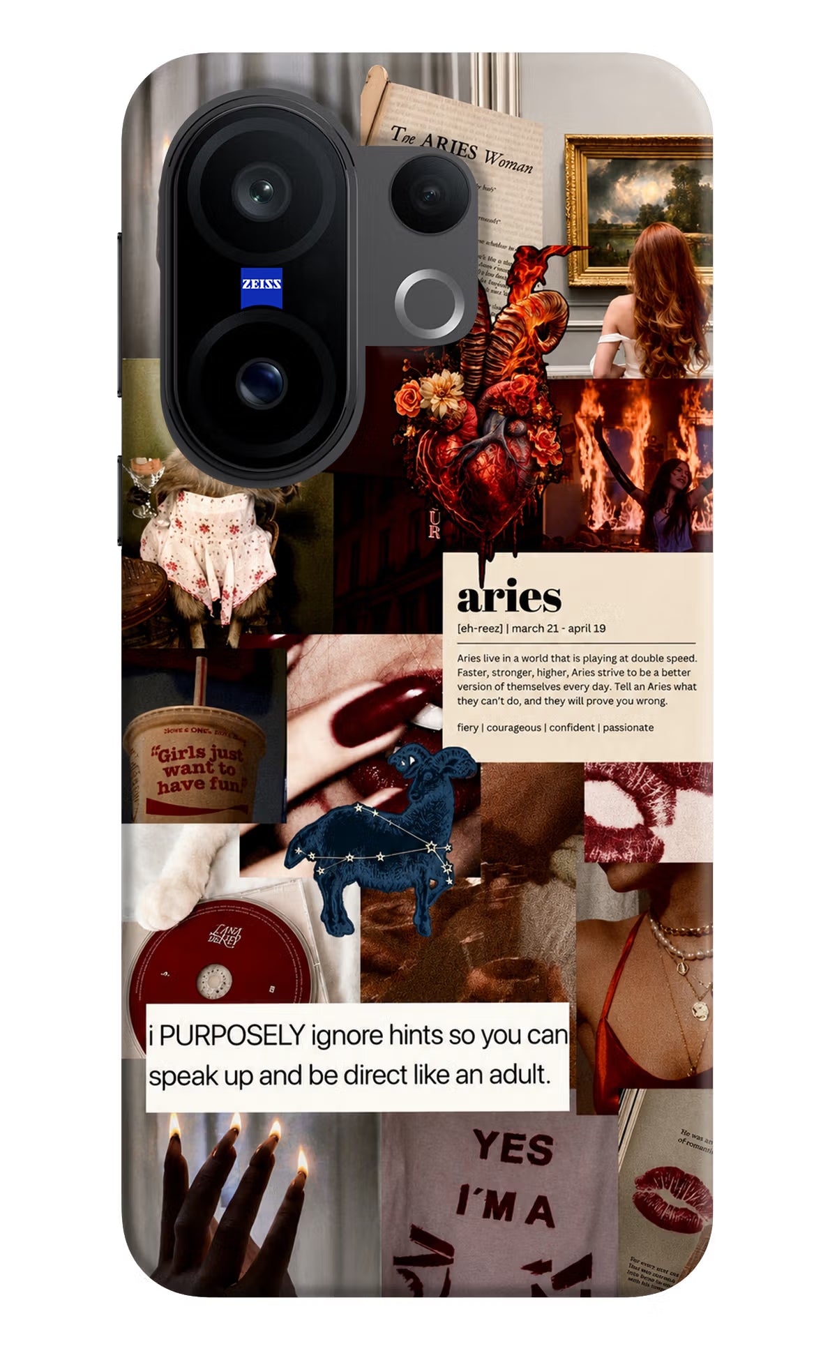 Zodiac Aries Vivo X200 FE Back Cover - Zodiac Aries Vivo X200 FE Back Cover Zodiac Aries Vivo X200 FE Back Cover