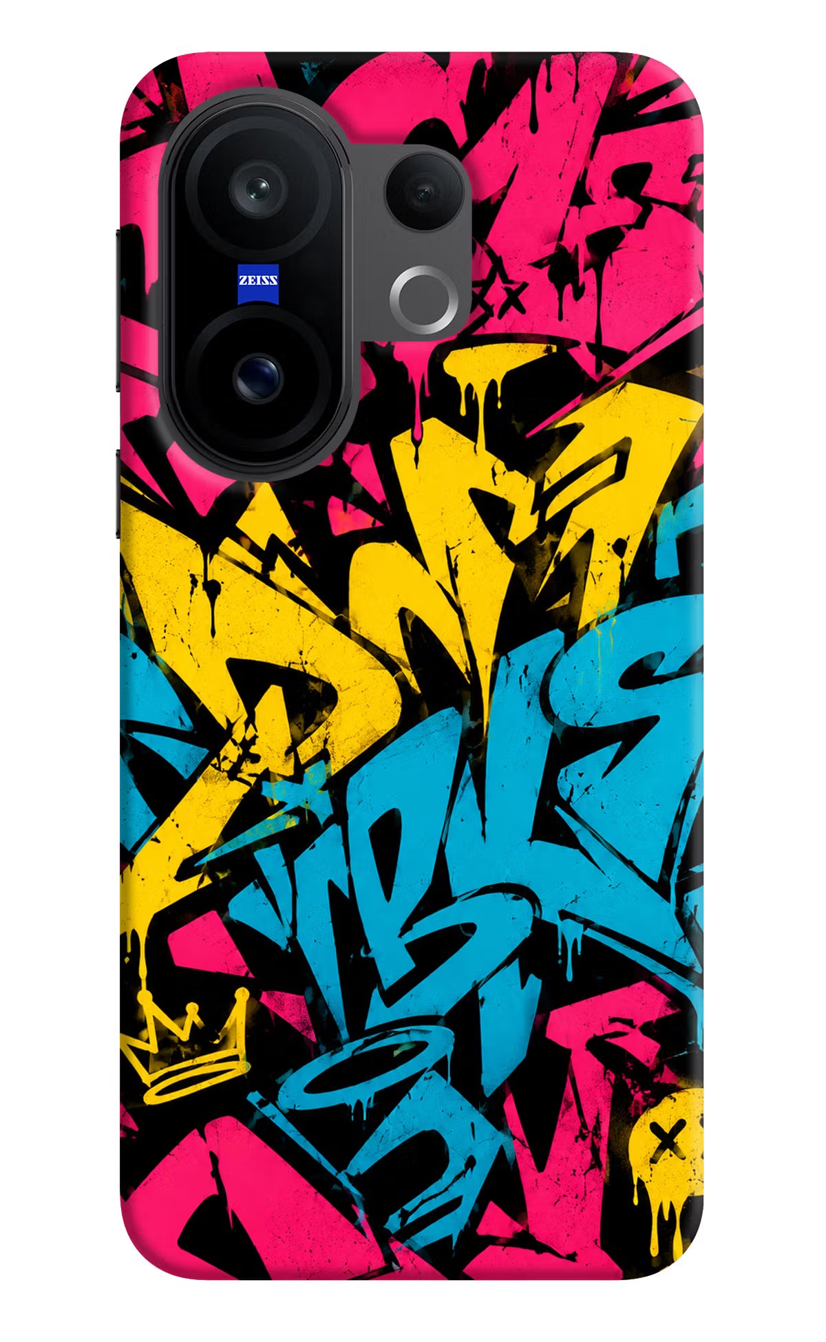Graffiti Vibe Vivo X200 FE Back Cover - Graffiti Vibe Vivo X200 FE Back Cover Graffiti Vibe Vivo X200 FE Back Cover