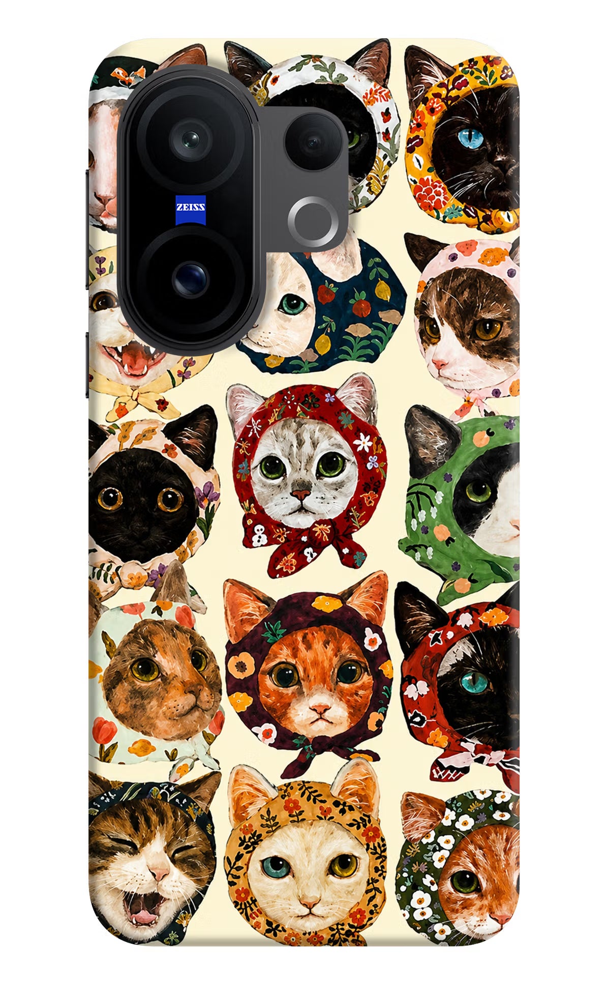 Cool Cat Vivo X200 FE Back Cover - Cool Cat Vivo X200 FE Back Cover Cool Cat Vivo X200 FE Back Cover