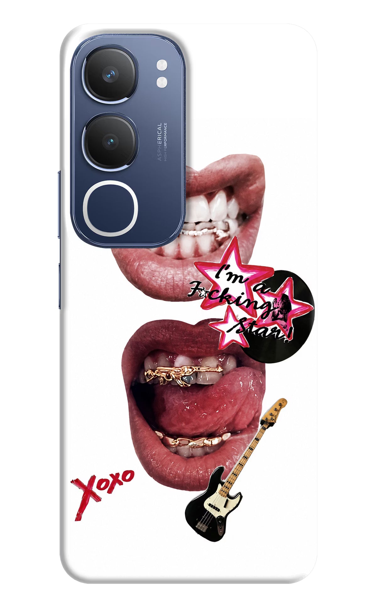 Rockstar Vivo Y29 5G Back Cover - Rockstar Vivo Y29 5G Back Cover Rockstar Vivo Y29 5G Back Cover