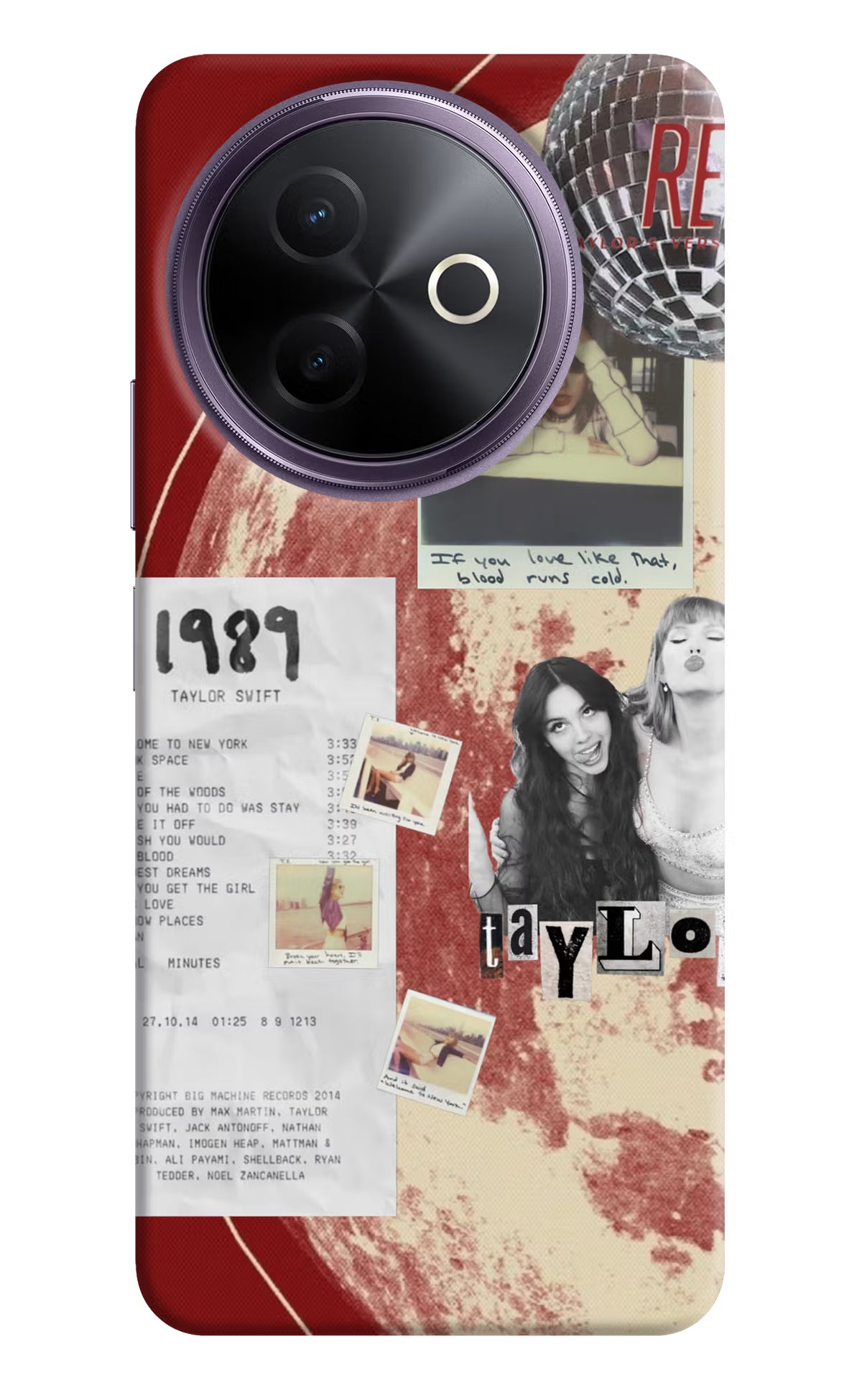 Taylor Swift Vivo Y39 5G Back Cover - Taylor Swift Vivo Y39 5G Back Cover Taylor Swift Vivo Y39 5G Back Cover