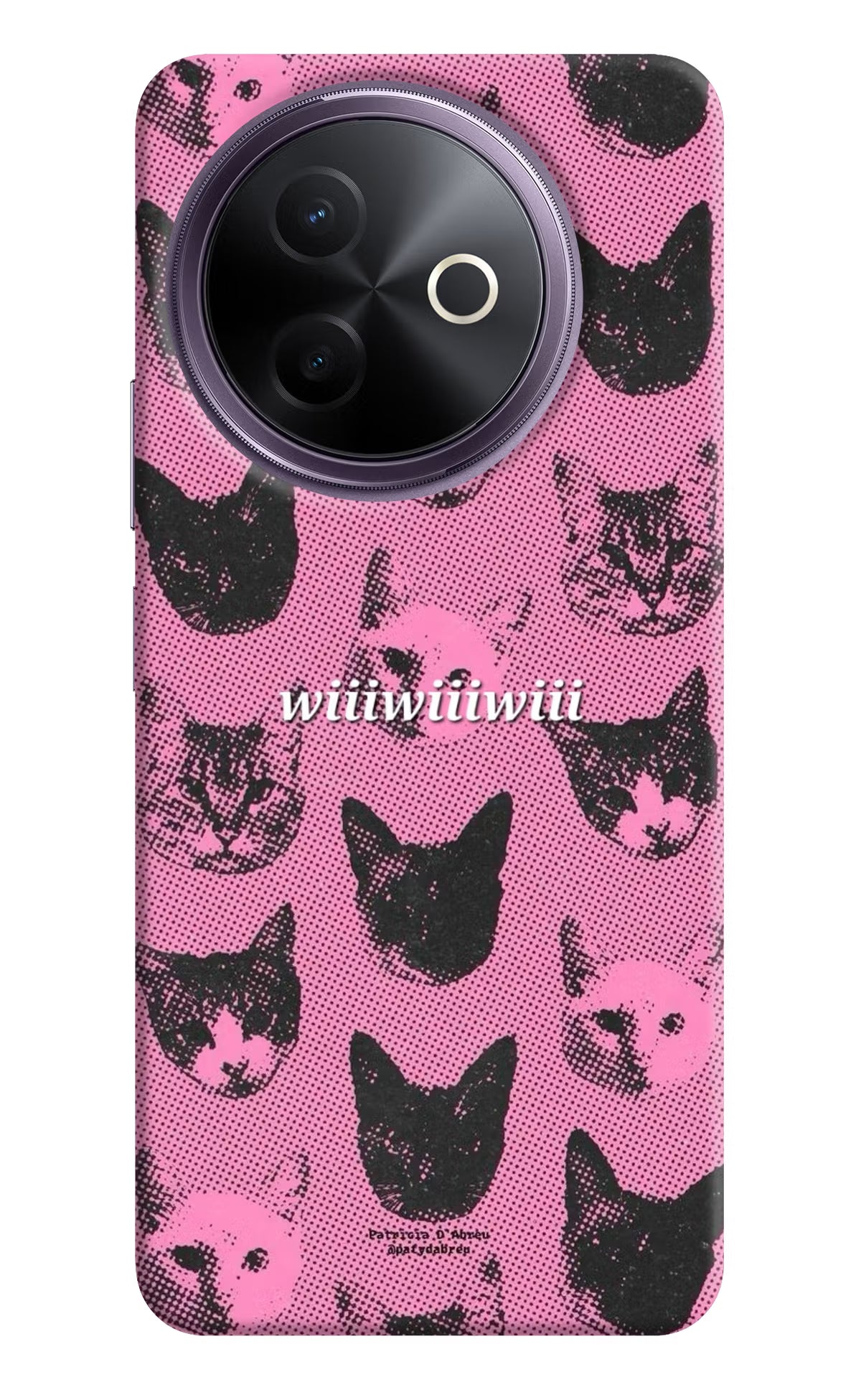 Pink Cats Vivo Y39 5G Back Cover - Pink Cats Vivo Y39 5G Back Cover Pink Cats Vivo Y39 5G Back Cover