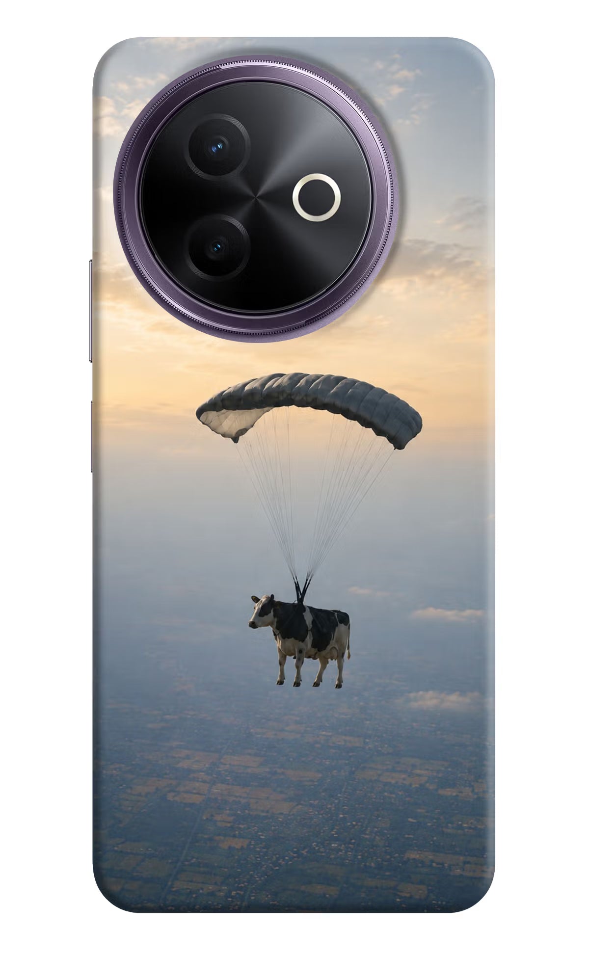 Skydiving Cow Vivo Y39 5G Back Cover - Skydiving Cow Vivo Y39 5G Back Cover Skydiving Cow Vivo Y39 5G Back Cover