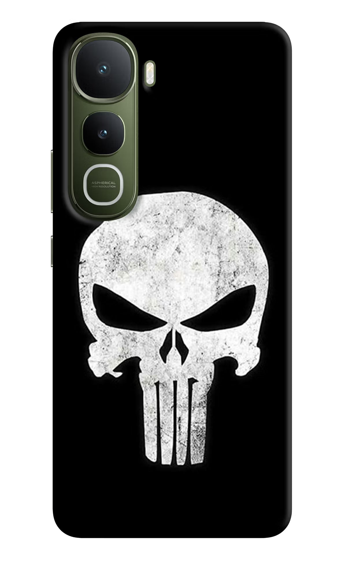 Punisher Skull Vivo Y400 5G Back Cover - Punisher Skull Vivo Y400 5G Hard Case Back Cover by Casekaro Punisher Skull Vivo Y400 5G Hard Case Back Cover by Casekaro
