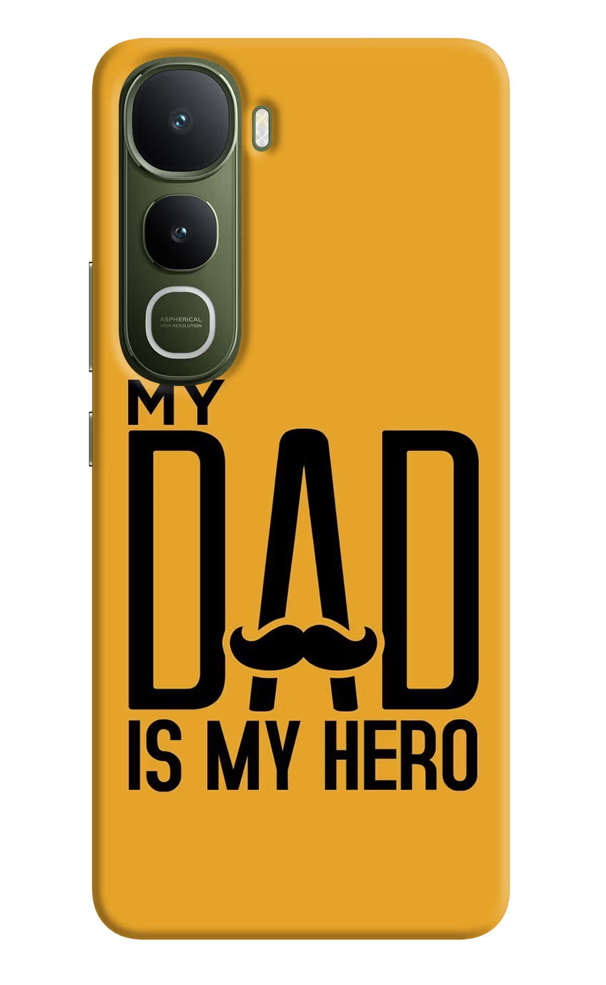 My Dad Is My Hero Vivo Y400 5G Back Cover - My Dad Is My Hero Vivo Y400 5G Hard Case Back Cover by Casekaro My Dad Is My Hero Vivo Y400 5G Hard Case Back Cover by Casekaro