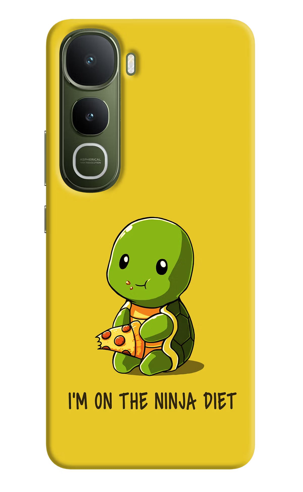 I'm on Ninja Diet Vivo Y400 5G Back Cover - I'm on Ninja Diet Vivo Y400 5G Hard Case Back Cover by Casekaro I'm on Ninja Diet Vivo Y400 5G Hard Case Back Cover by Casekaro