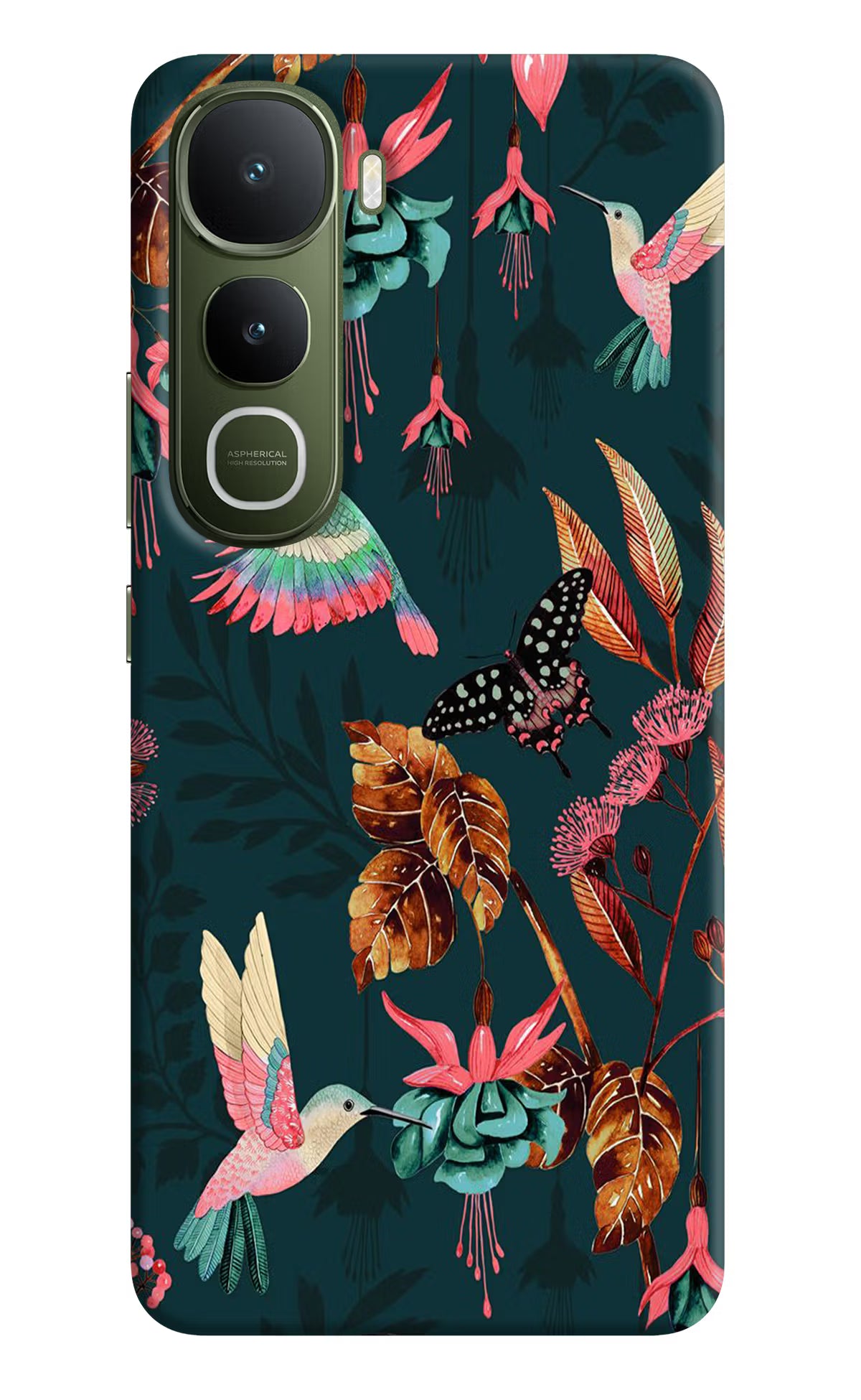 Birds Vivo Y400 5G Back Cover - Birds Vivo Y400 5G Hard Case Back Cover by Casekaro Birds Vivo Y400 5G Hard Case Back Cover by Casekaro
