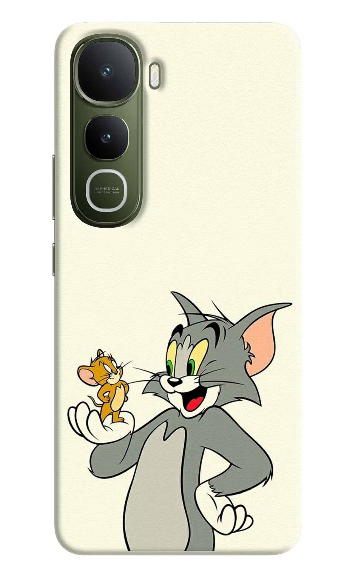 Tom & Jerry Vivo Y400 5G Back Cover - Tom & Jerry Vivo Y400 5G Hard Case Back Cover by Casekaro Tom & Jerry Vivo Y400 5G Hard Case Back Cover by Casekaro