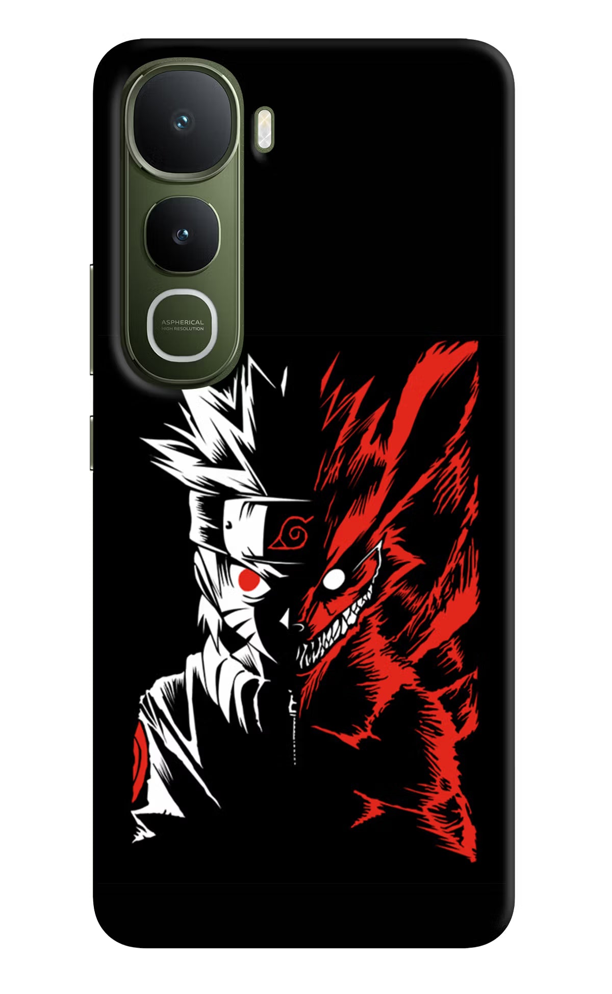 Naruto Two Face Vivo Y400 5G Back Cover - Naruto Two Face Vivo Y400 5G Hard Case Back Cover by Casekaro Naruto Two Face Vivo Y400 5G Hard Case Back Cover by Casekaro