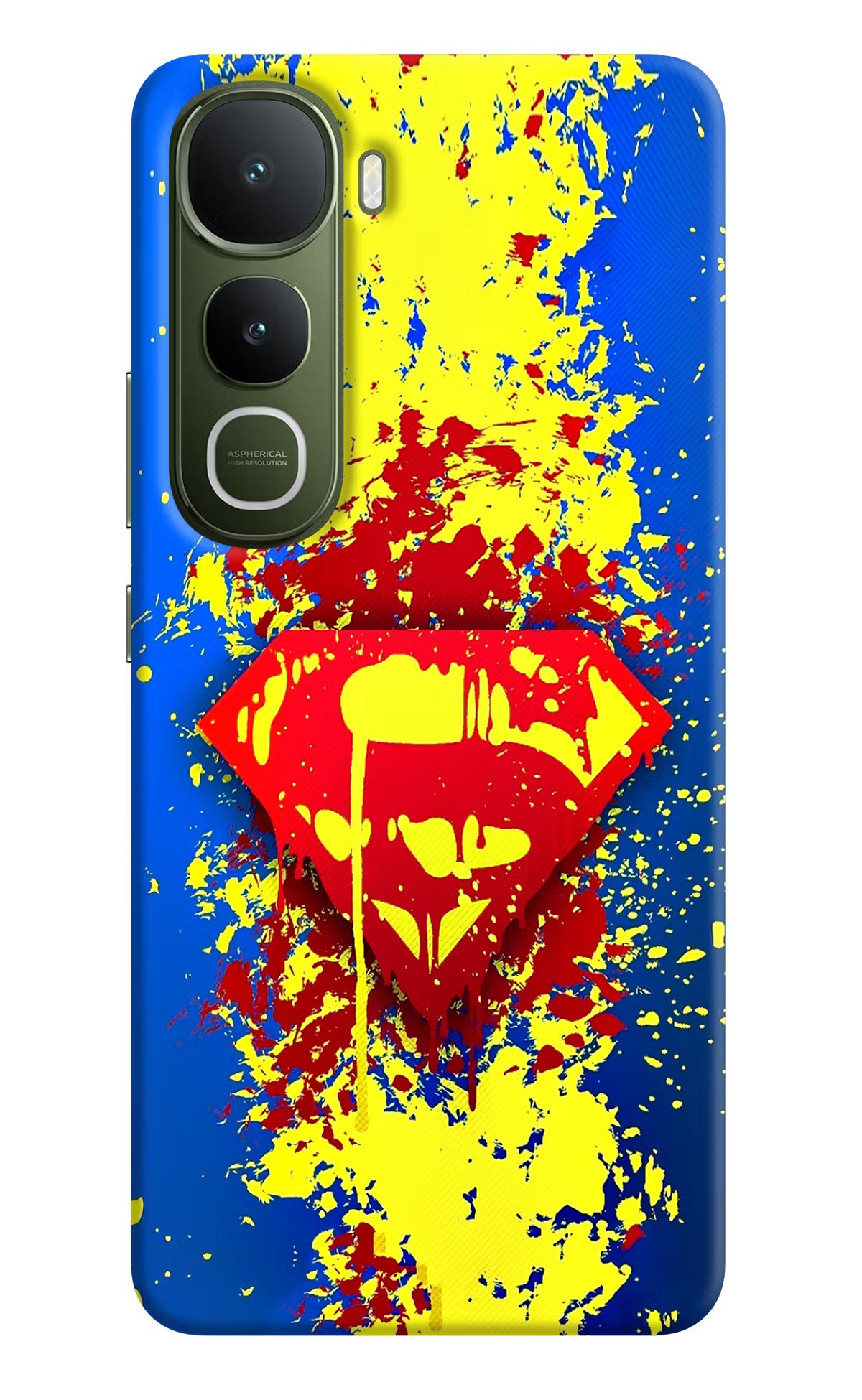 Superman logo Vivo Y400 5G Back Cover - Superman logo Vivo Y400 5G Hard Case Back Cover by Casekaro Superman logo Vivo Y400 5G Hard Case Back Cover by Casekaro