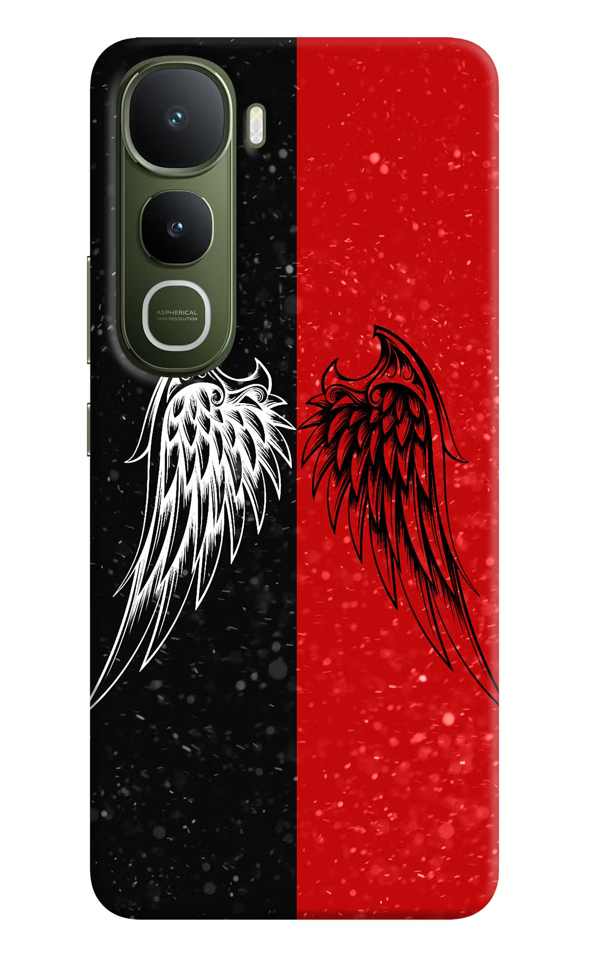 Wings Vivo Y400 5G Back Cover - Wings Vivo Y400 5G Hard Case Back Cover by Casekaro Wings Vivo Y400 5G Hard Case Back Cover by Casekaro