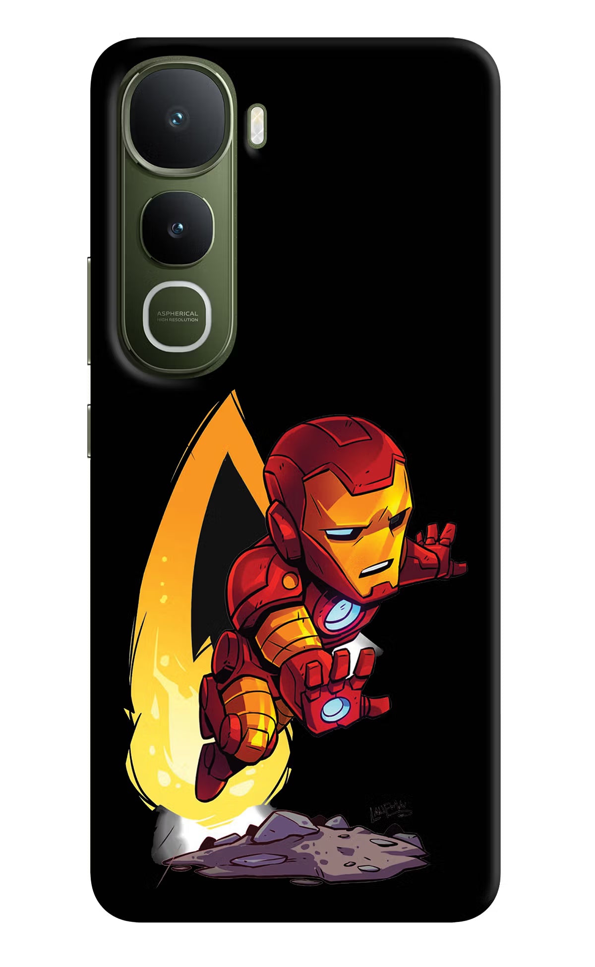 IronMan Vivo Y400 5G Back Cover - IronMan Vivo Y400 5G Hard Case Back Cover by Casekaro IronMan Vivo Y400 5G Hard Case Back Cover by Casekaro