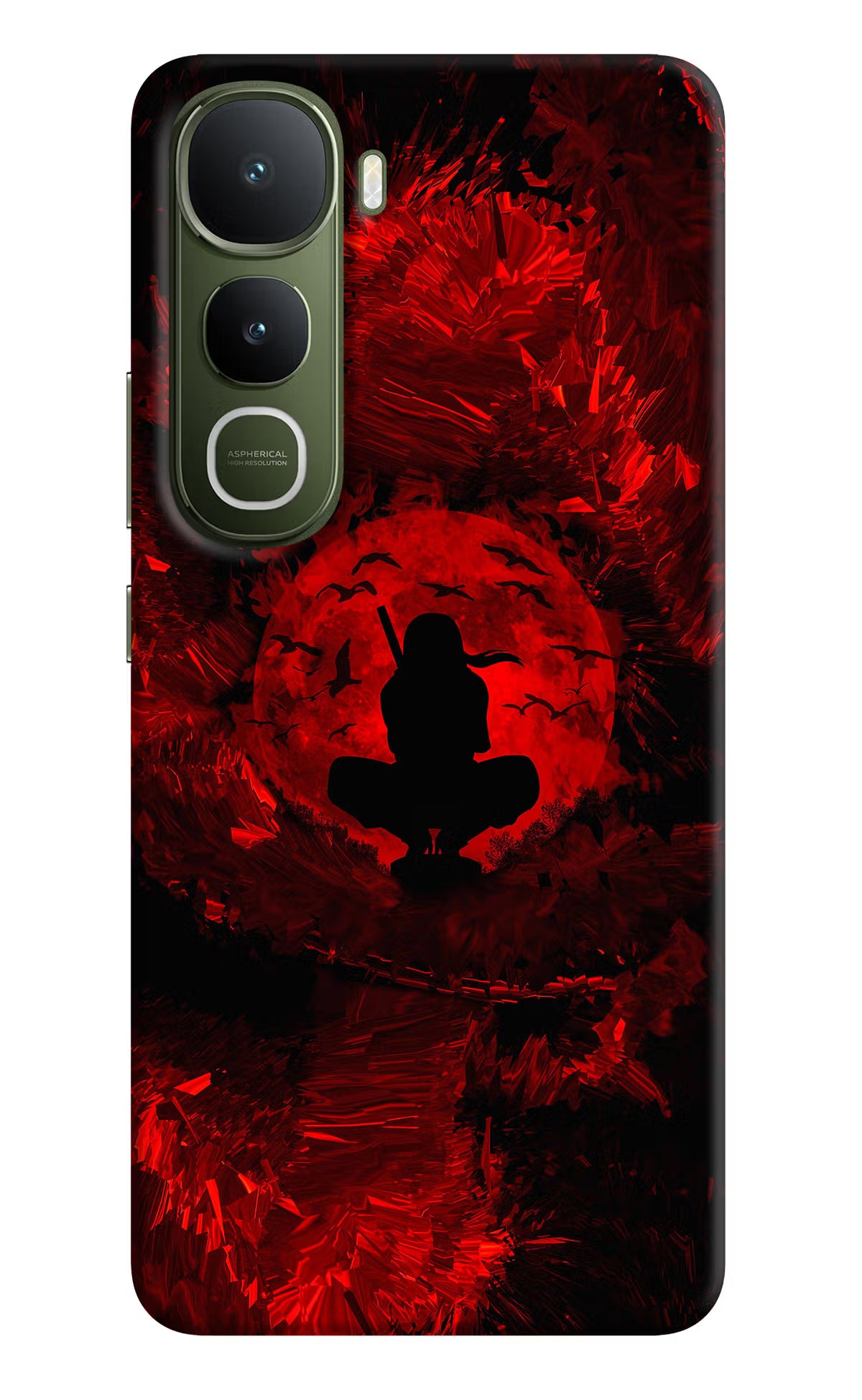 Itachi Uchiha Vivo Y400 5G Back Cover - Itachi Uchiha Vivo Y400 5G Hard Case Back Cover by Casekaro Itachi Uchiha Vivo Y400 5G Hard Case Back Cover by Casekaro