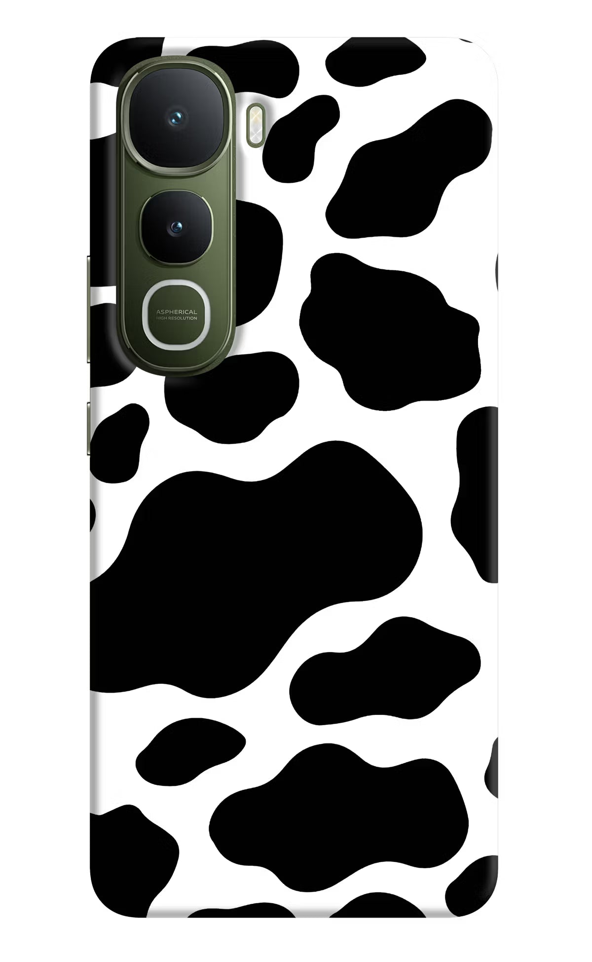 Cow Spots Vivo Y400 5G Back Cover - Cow Spots Vivo Y400 5G Hard Case Back Cover by Casekaro Cow Spots Vivo Y400 5G Hard Case Back Cover by Casekaro