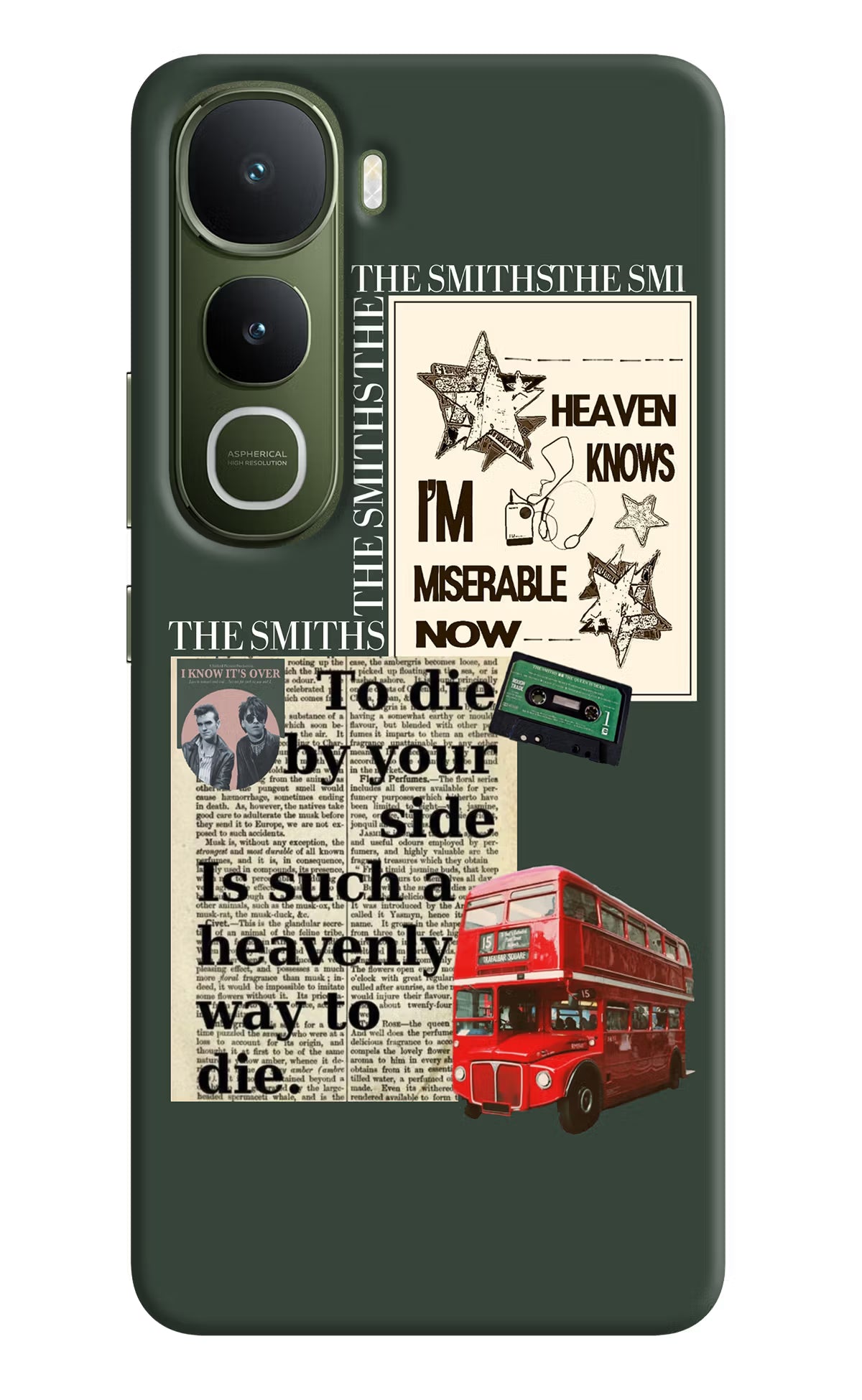 The Smiths Vivo Y400 5G Back Cover - The Smiths Vivo Y400 5G Hard Case Back Cover by Casekaro The Smiths Vivo Y400 5G Hard Case Back Cover by Casekaro