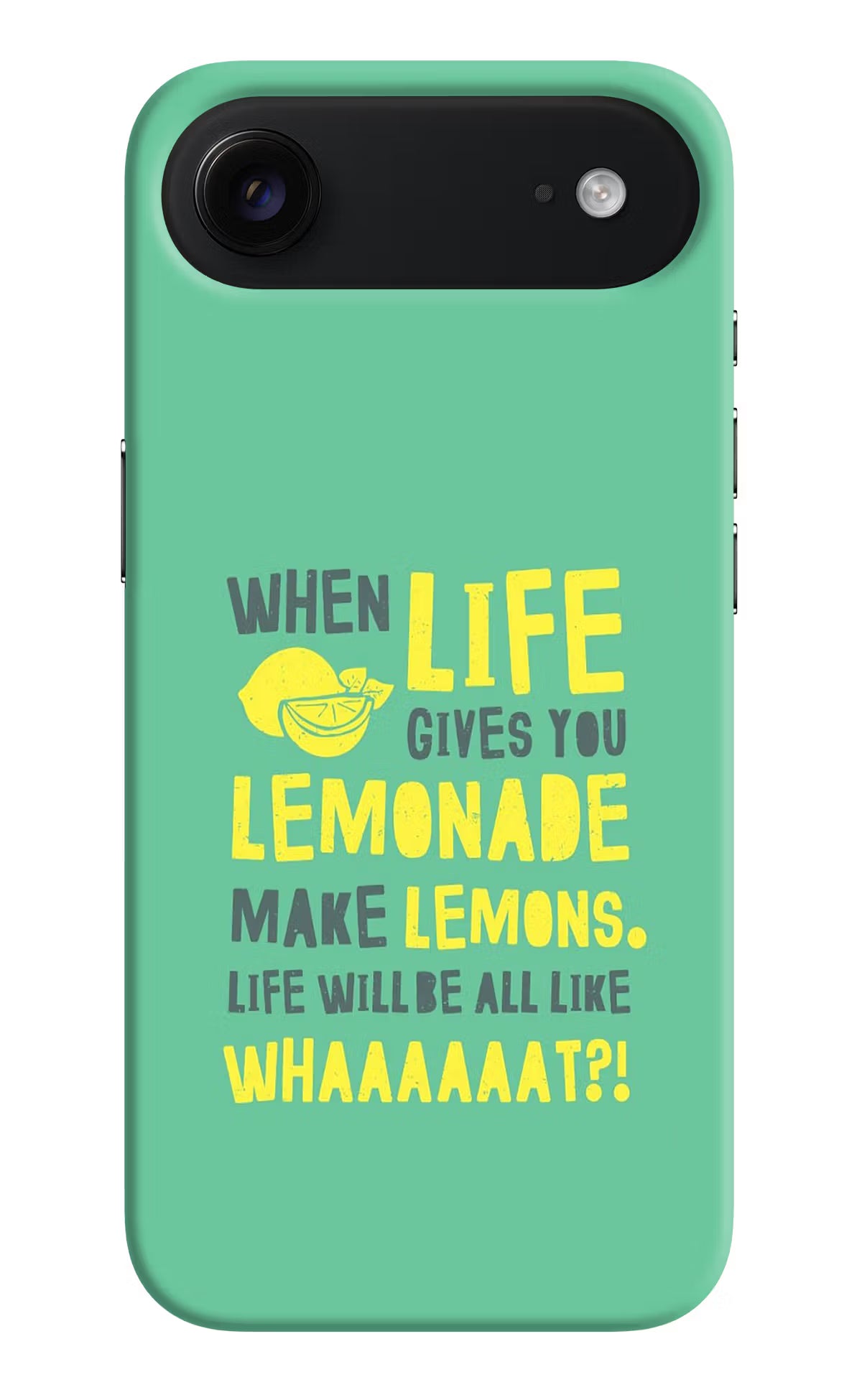 Quote iPhone Air Back Cover - Quote iPhone Air Hard Case Back Cover by Casekaro Quote iPhone Air Hard Case Back Cover by Casekaro