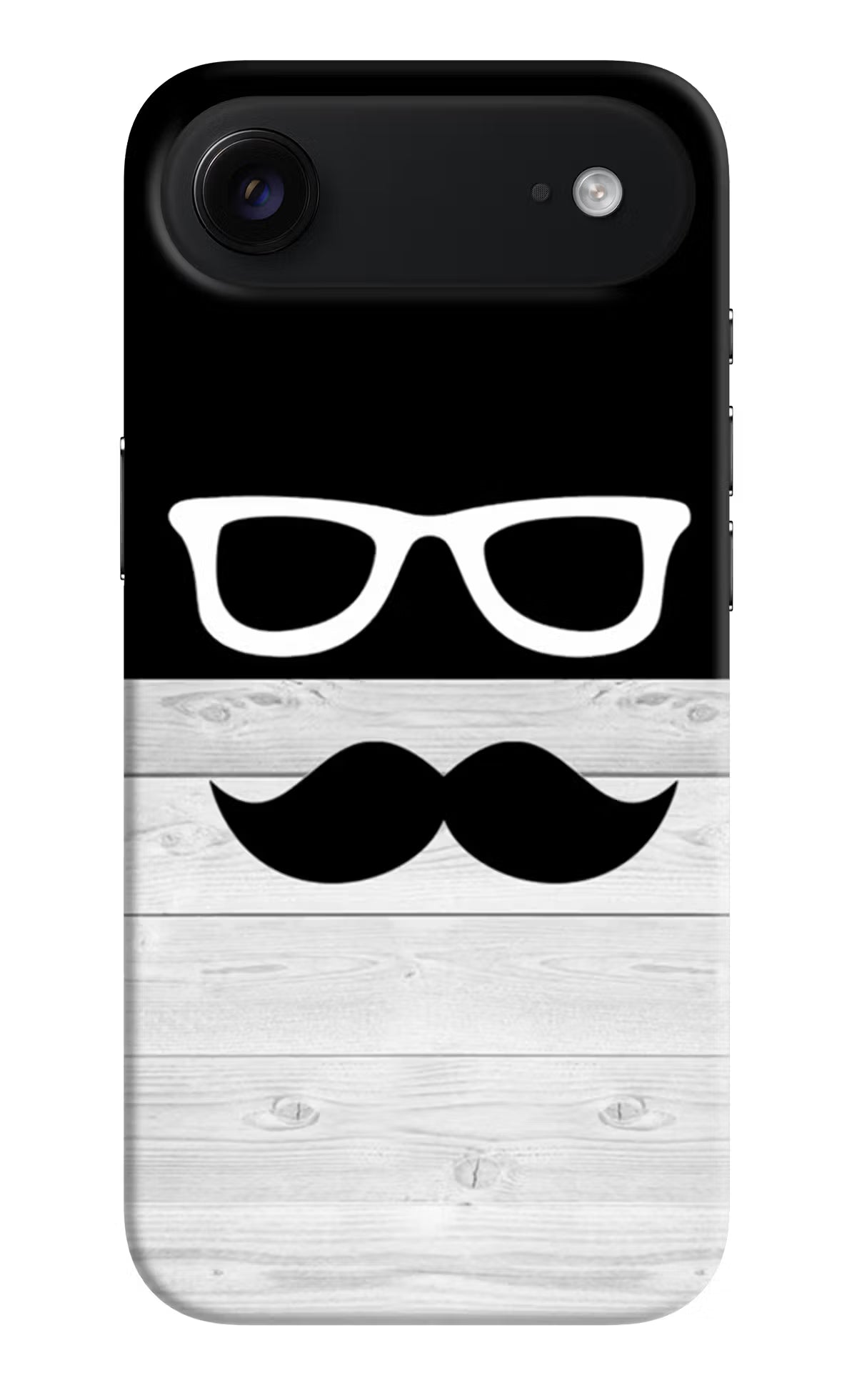 Mustache iPhone Air Back Cover - Mustache iPhone Air Hard Case Back Cover by Casekaro Mustache iPhone Air Hard Case Back Cover by Casekaro