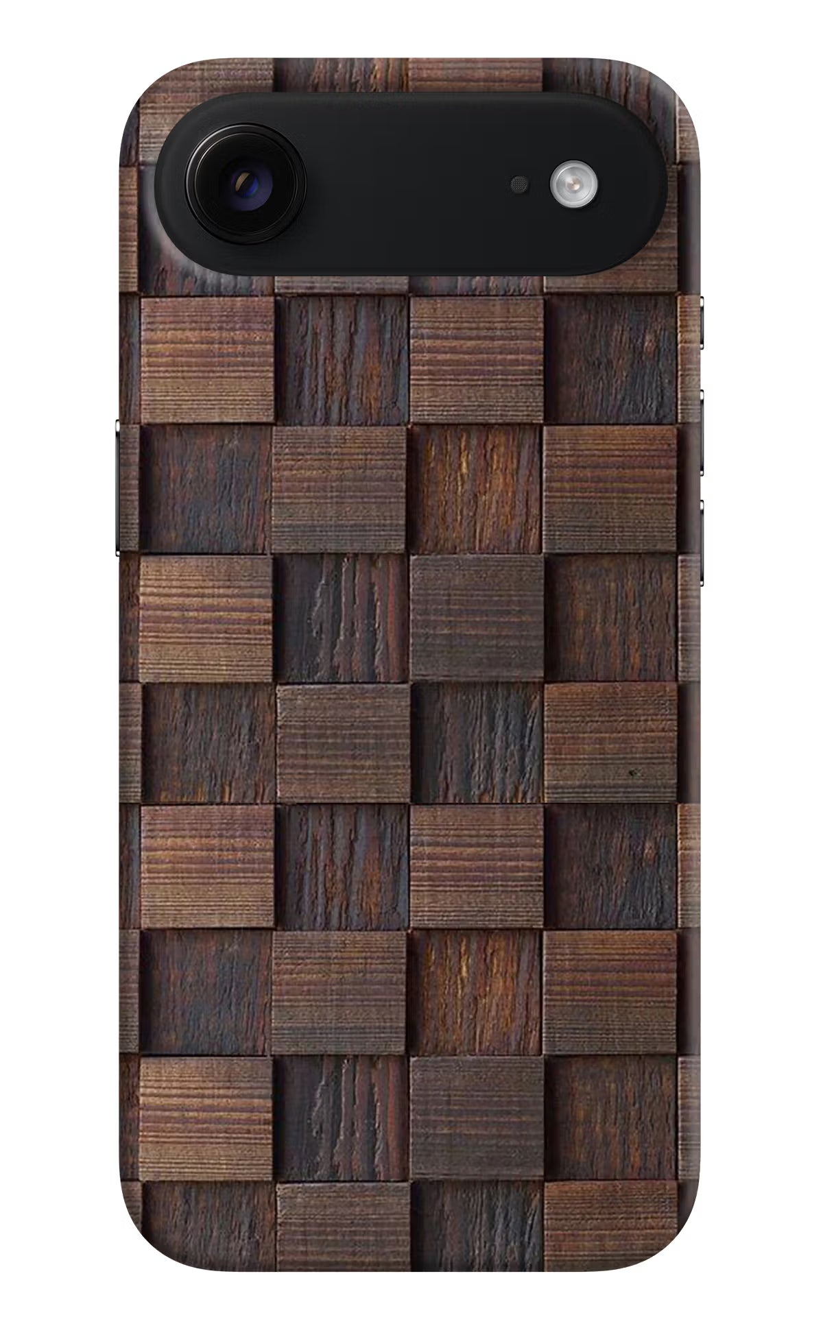 Wooden Cube Design iPhone Air Back Cover - Wooden Cube Design iPhone Air Hard Case Back Cover by Casekaro Wooden Cube Design iPhone Air Hard Case Back Cover by Casekaro