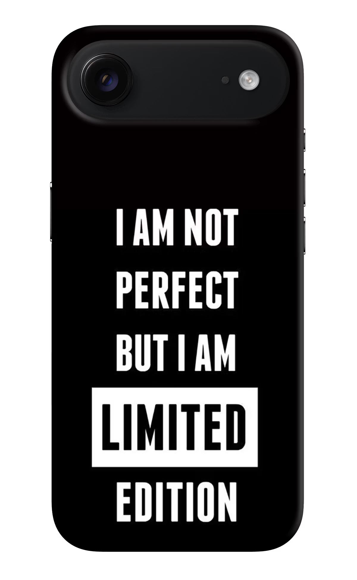 I Am Not Perfect But I Am Limited Edition iPhone Air Back Cover - I Am Not Perfect But I Am Limited Edition iPhone Air Hard Case Back Cover by Casekaro I Am Not Perfect But I Am Limited Edition iPhone Air Hard Case Back Cover by Casekaro