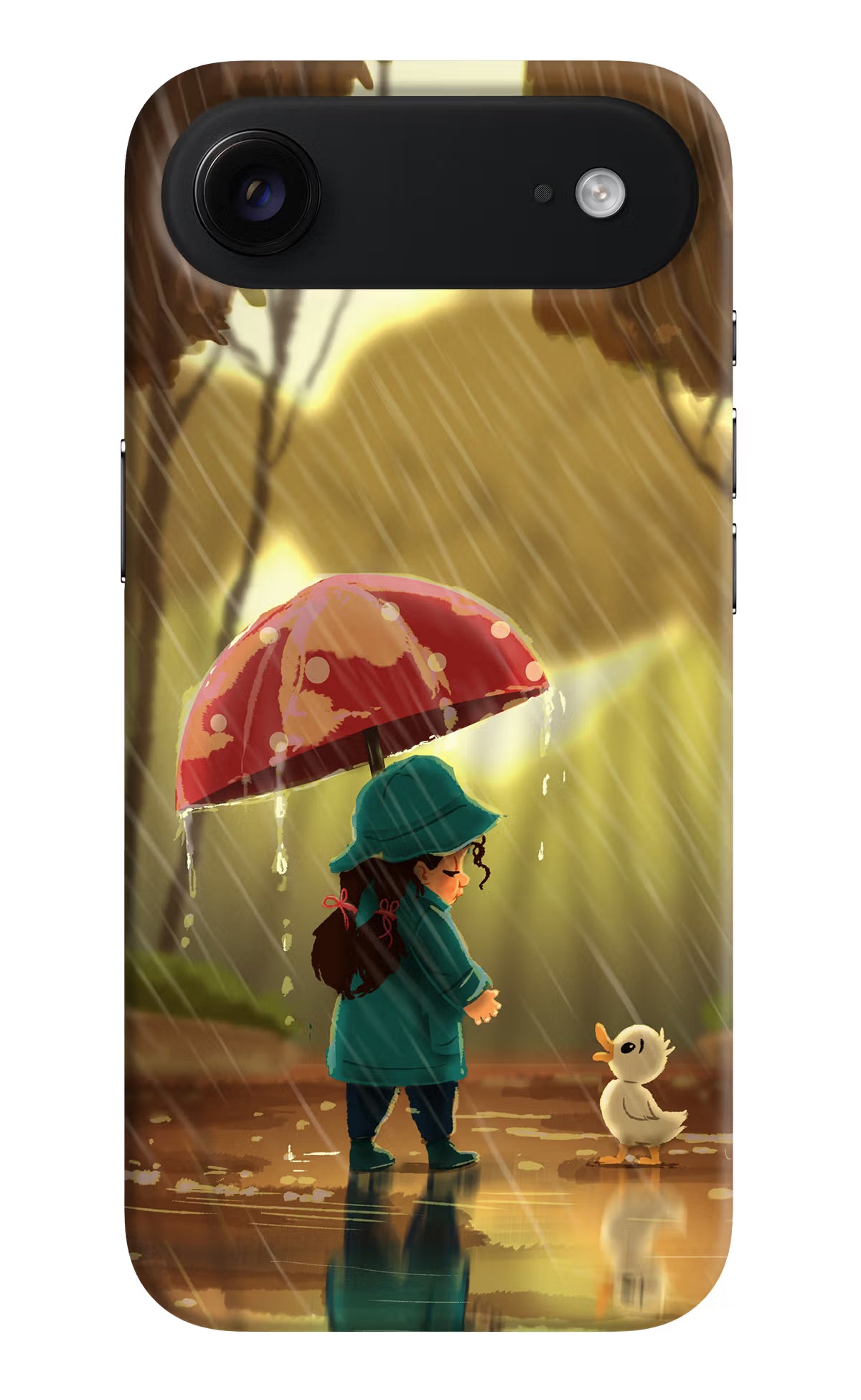 Rainy Day iPhone Air Back Cover - Rainy Day iPhone Air Hard Case Back Cover by Casekaro Rainy Day iPhone Air Hard Case Back Cover by Casekaro
