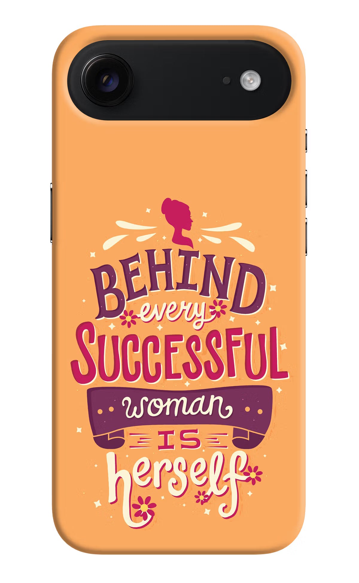 Behind Every Successful Woman There Is Herself iPhone Air Back Cover - Behind Every Successful Woman There Is Herself iPhone Air Hard Case Back Cover by Casekaro Behind Every Successful Woman There Is Herself iPhone Air Hard Case Back Cover by Casekaro