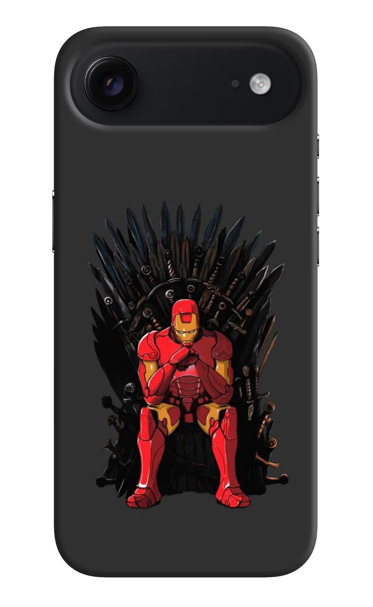 Ironman Throne iPhone Air Back Cover - Ironman Throne iPhone Air Hard Case Back Cover by Casekaro Ironman Throne iPhone Air Hard Case Back Cover by Casekaro
