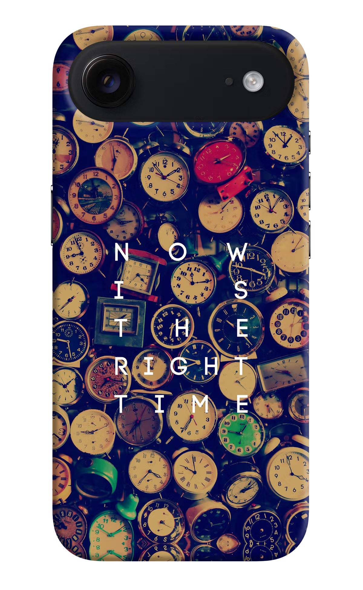 Now is the Right Time Quote iPhone Air Back Cover - Now is the Right Time Quote iPhone Air Hard Case Back Cover by Casekaro Now is the Right Time Quote iPhone Air Hard Case Back Cover by Casekaro