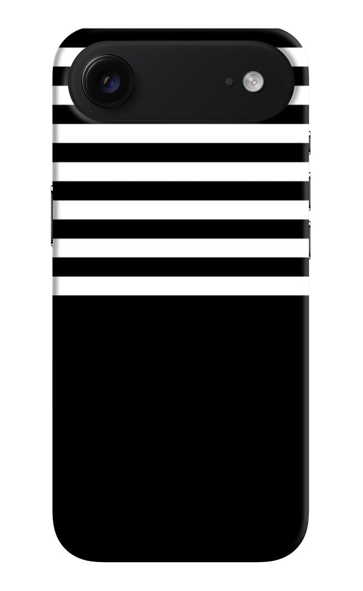 Black and White Print iPhone Air Back Cover - Black and White Print iPhone Air Hard Case Back Cover by Casekaro Black and White Print iPhone Air Hard Case Back Cover by Casekaro