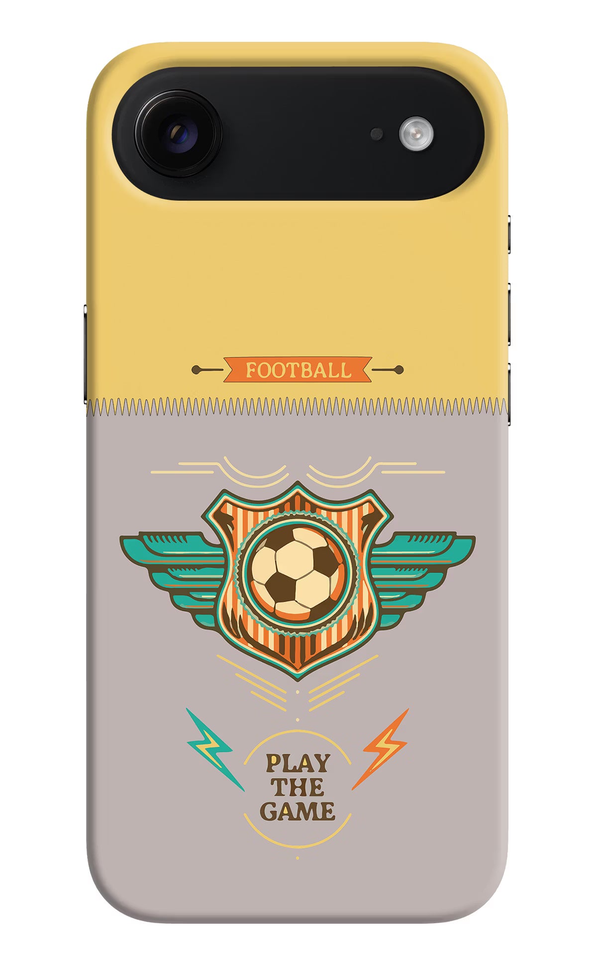 Football iPhone Air Back Cover - Football iPhone Air Hard Case Back Cover by Casekaro Football iPhone Air Hard Case Back Cover by Casekaro