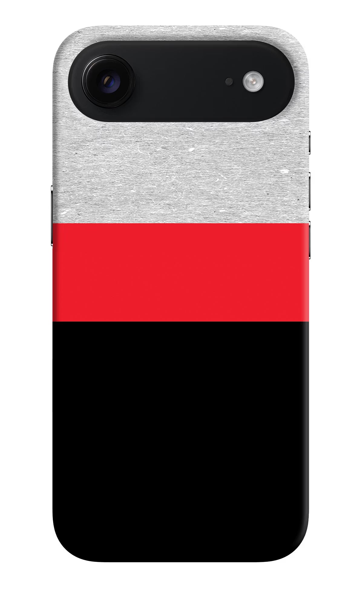 Tri Color Pattern iPhone Air Back Cover - Tri Color Pattern iPhone Air Hard Case Back Cover by Casekaro Tri Color Pattern iPhone Air Hard Case Back Cover by Casekaro