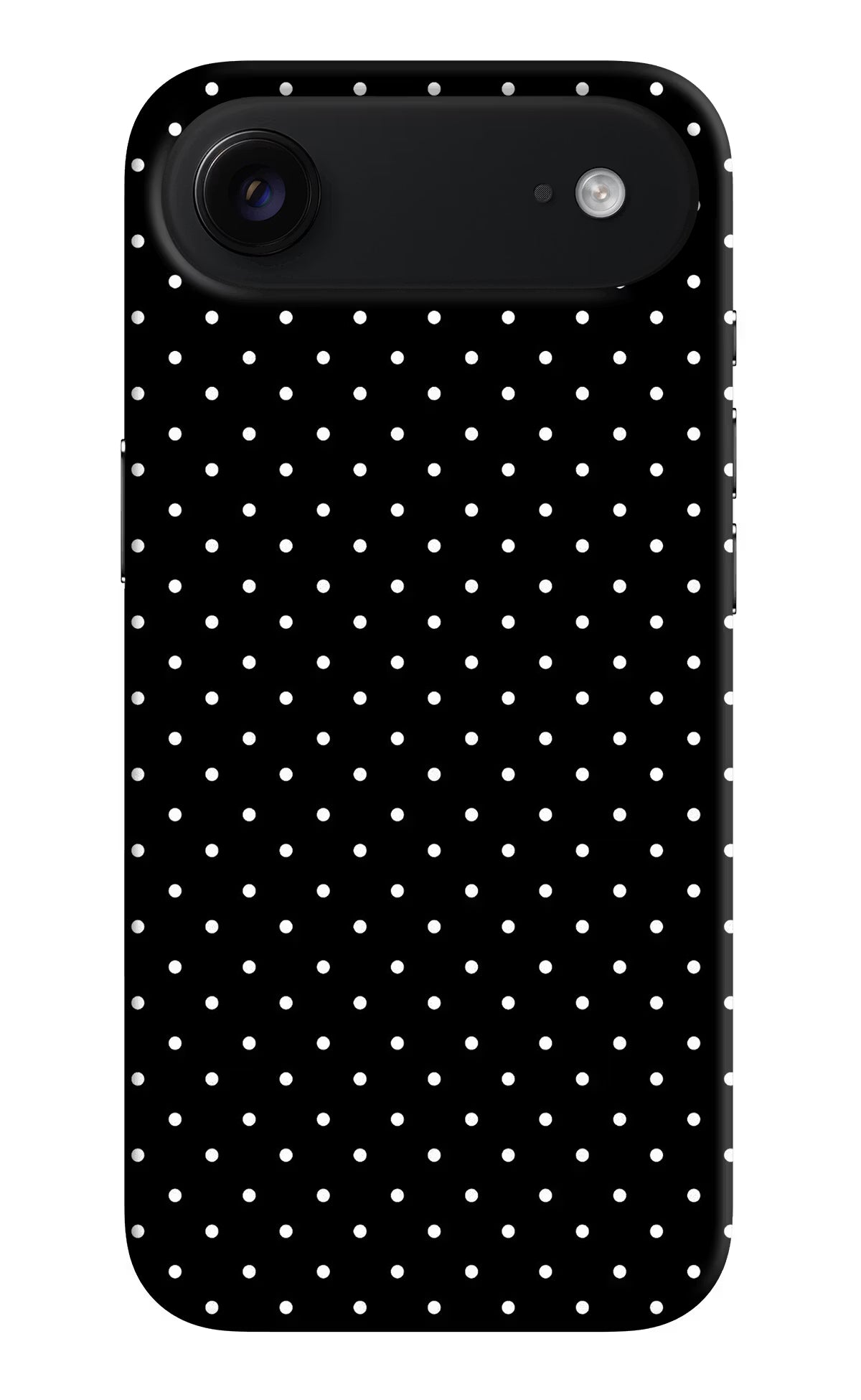 White Dots iPhone Air Back Cover - White Dots iPhone Air Hard Case Back Cover by Casekaro White Dots iPhone Air Hard Case Back Cover by Casekaro