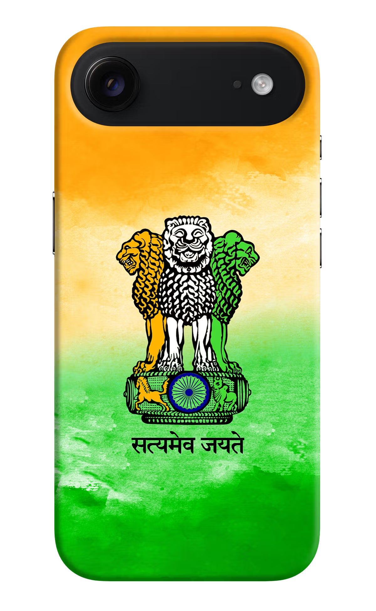 Satyamev Jayate Flag iPhone Air Back Cover - Satyamev Jayate Flag iPhone Air Hard Case Back Cover by Casekaro Satyamev Jayate Flag iPhone Air Hard Case Back Cover by Casekaro