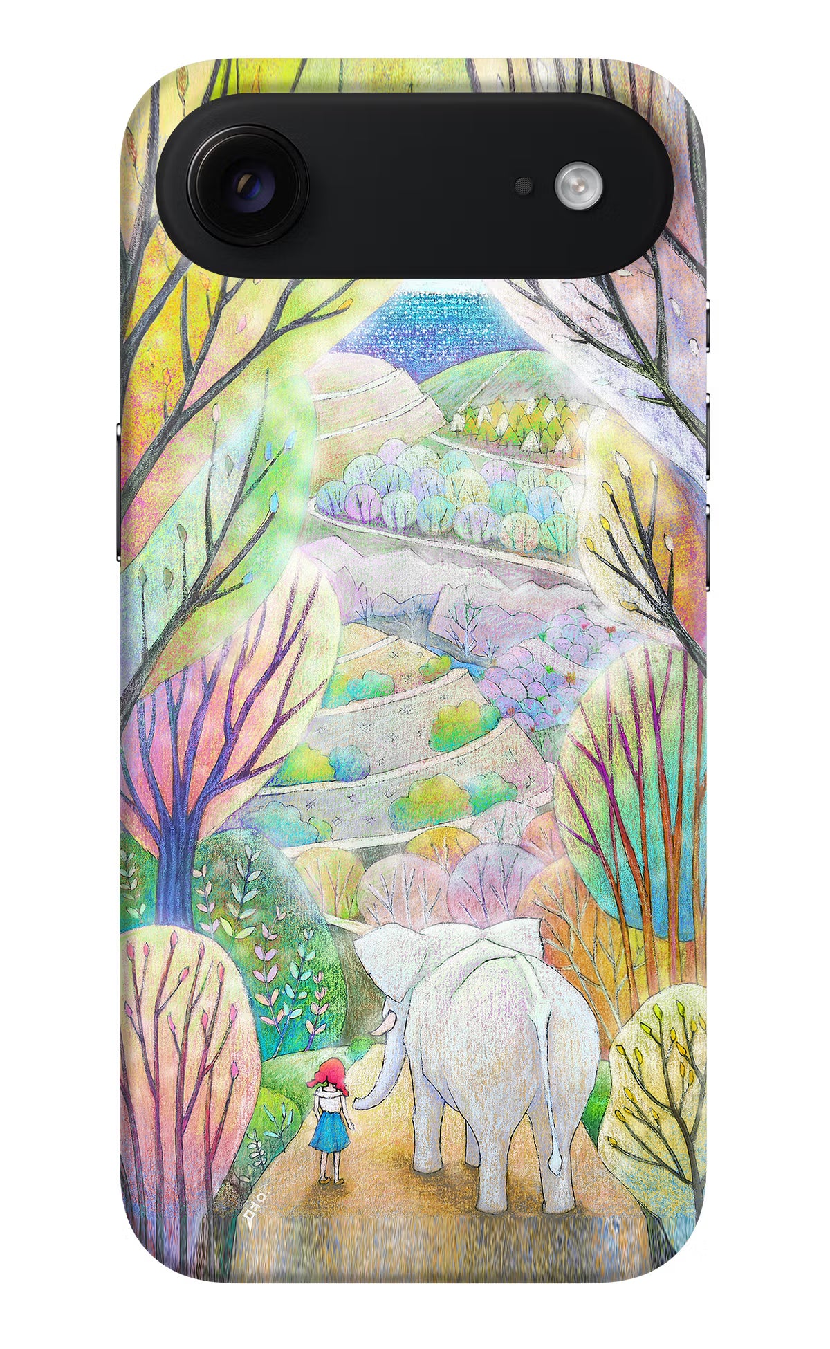 Nature Painting iPhone Air Back Cover - Nature Painting iPhone Air Hard Case Back Cover by Casekaro Nature Painting iPhone Air Hard Case Back Cover by Casekaro