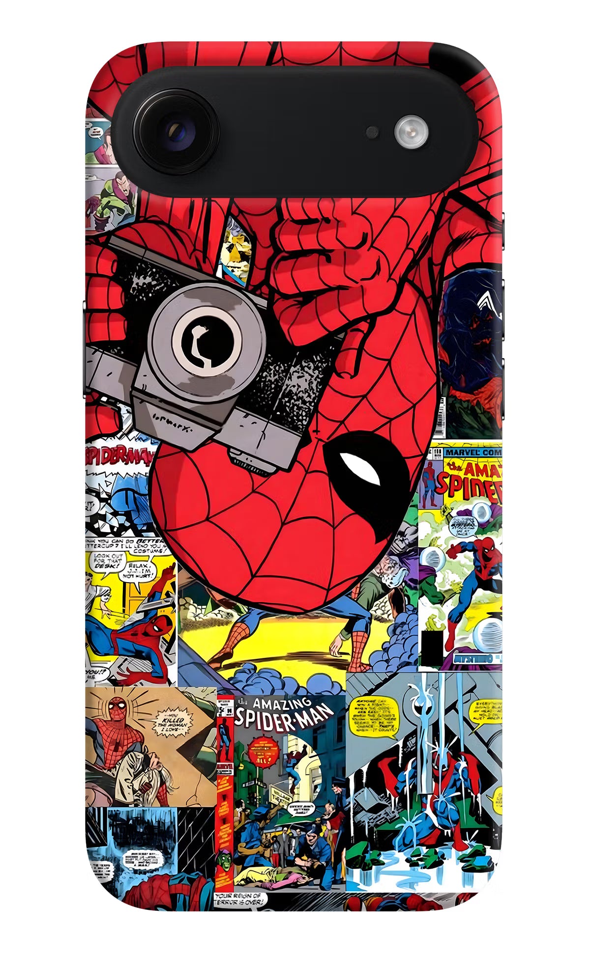 Spider Man iPhone Air Back Cover - Spider Man iPhone Air Hard Case Back Cover by Casekaro Spider Man iPhone Air Hard Case Back Cover by Casekaro