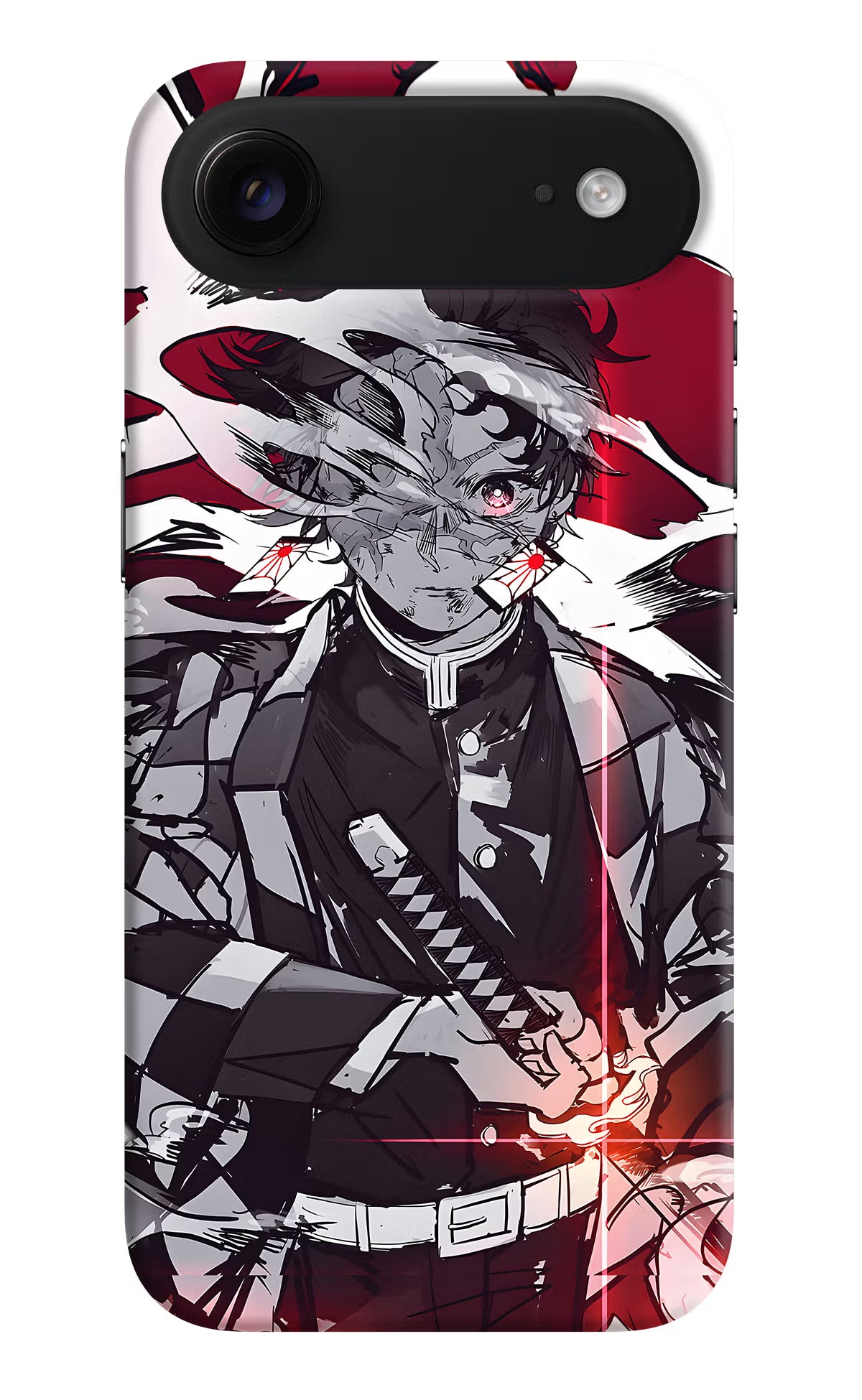 Demon Slayer iPhone Air Back Cover - Demon Slayer iPhone Air Hard Case Back Cover by Casekaro Demon Slayer iPhone Air Hard Case Back Cover by Casekaro