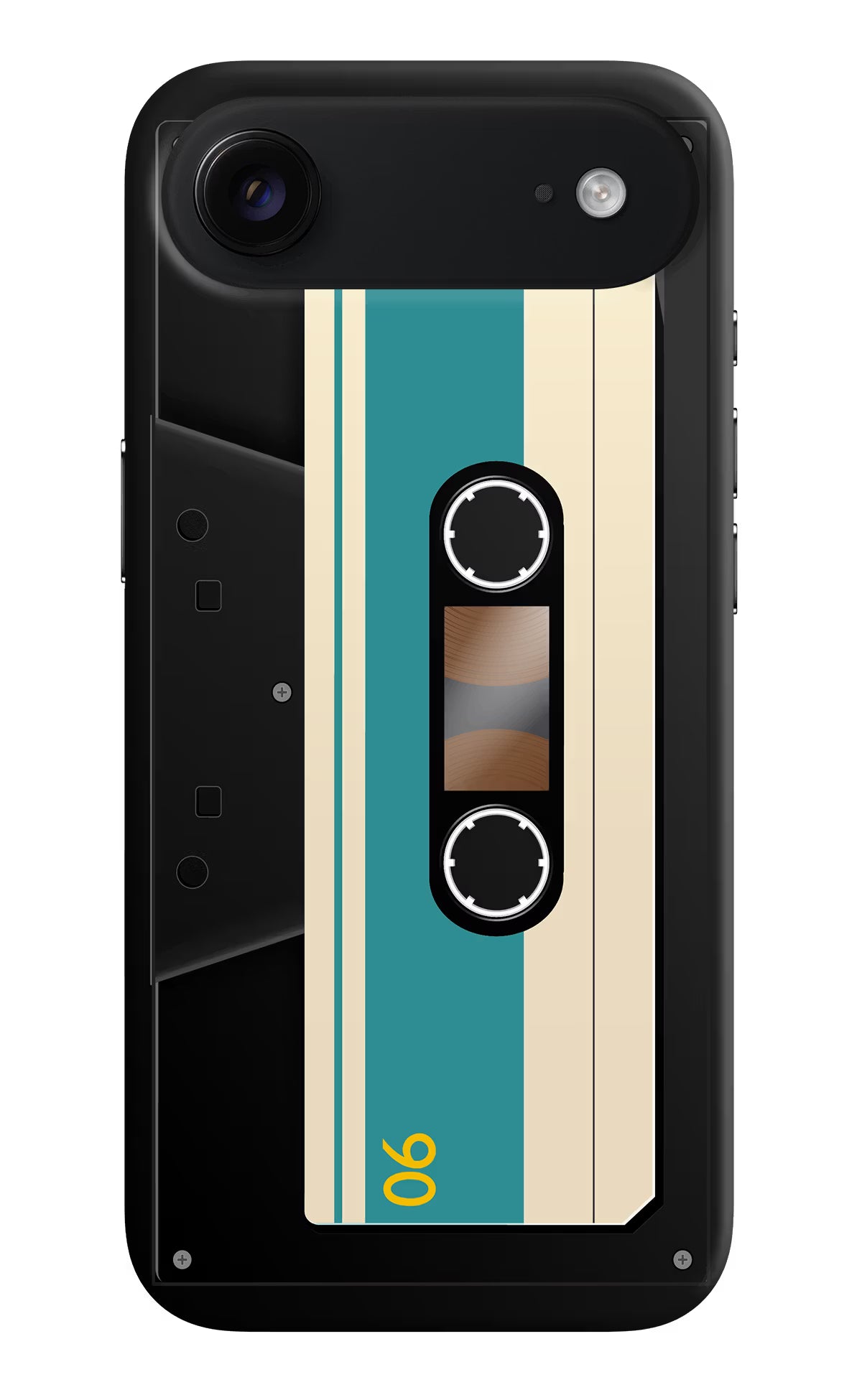 Cassette iPhone Air Back Cover - Cassette iPhone Air Hard Case Back Cover by Casekaro Cassette iPhone Air Hard Case Back Cover by Casekaro