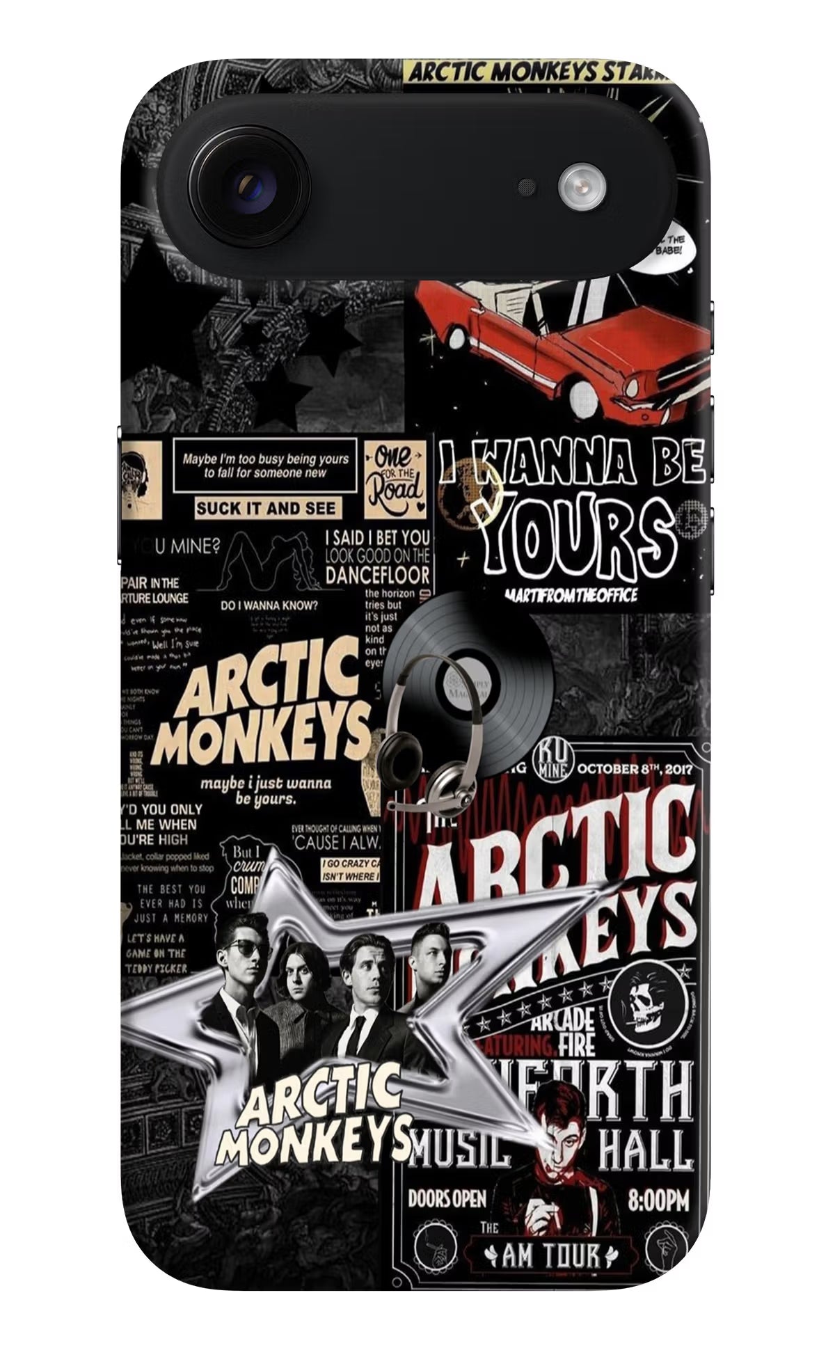 Arctic Monkeys iPhone Air Back Cover - Arctic Monkeys iPhone Air Hard Case Back Cover by Casekaro Arctic Monkeys iPhone Air Hard Case Back Cover by Casekaro