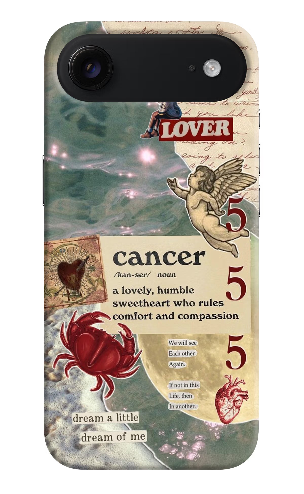 Cancer Zodiac iPhone Air Back Cover - Cancer Zodiac iPhone Air Hard Case Back Cover by Casekaro Cancer Zodiac iPhone Air Hard Case Back Cover by Casekaro