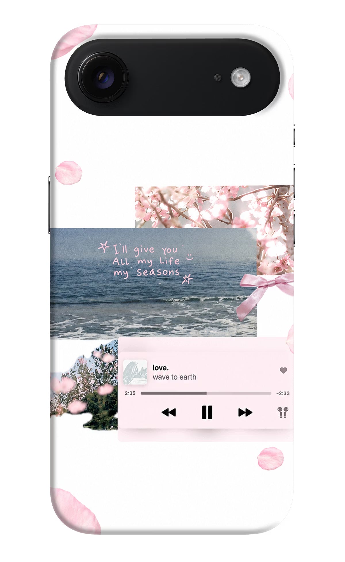 Wave to earth iPhone Air Back Cover - Wave to earth iPhone Air Back Cover Wave to earth iPhone Air Back Cover