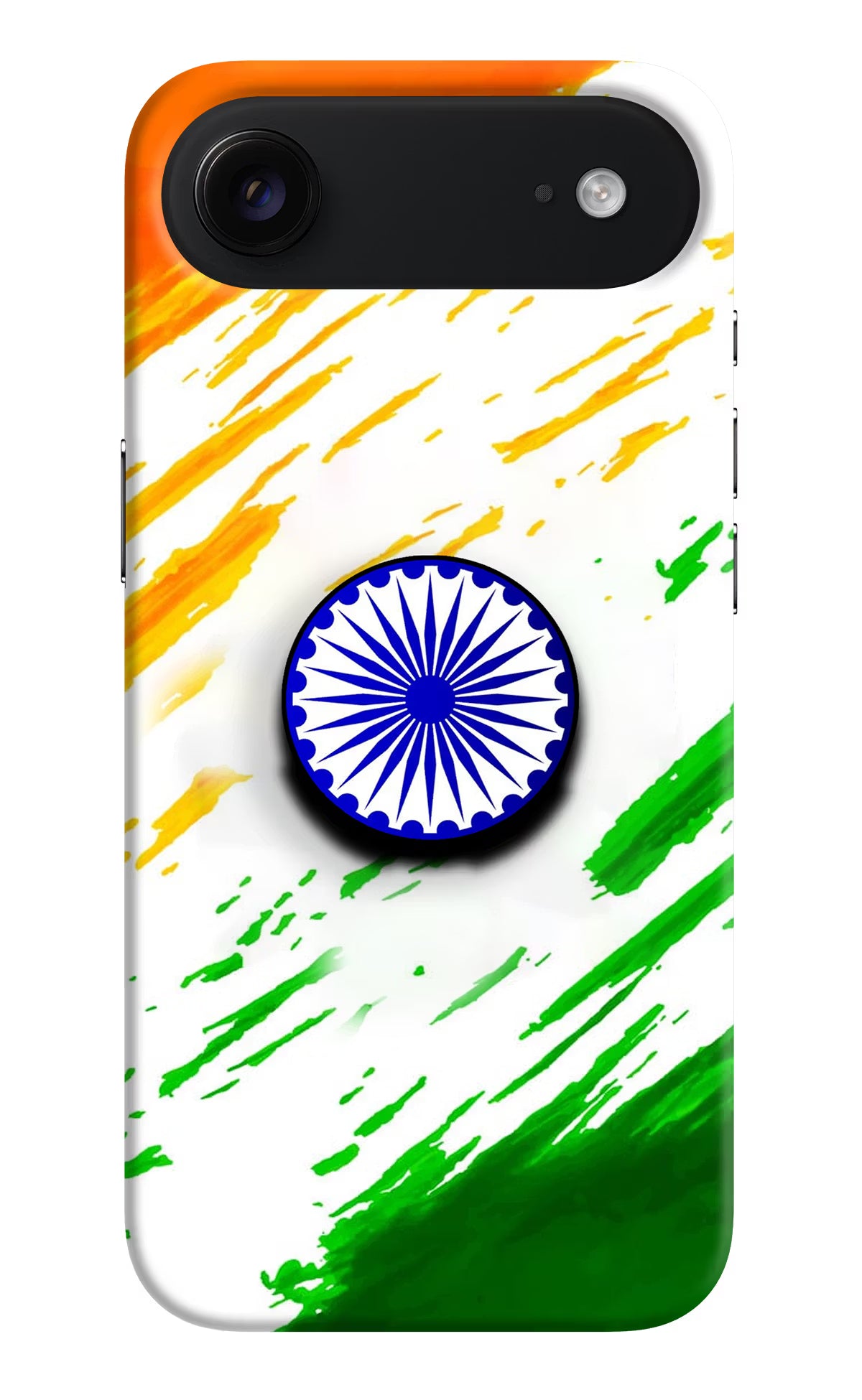 Indian Flag Ashoka Chakra iPhone Air Pop Case - Indian Flag Ashoka Chakra iPhone Air Pop Case by Casekaro Indian Flag Ashoka Chakra iPhone Air Pop Case by Casekaro