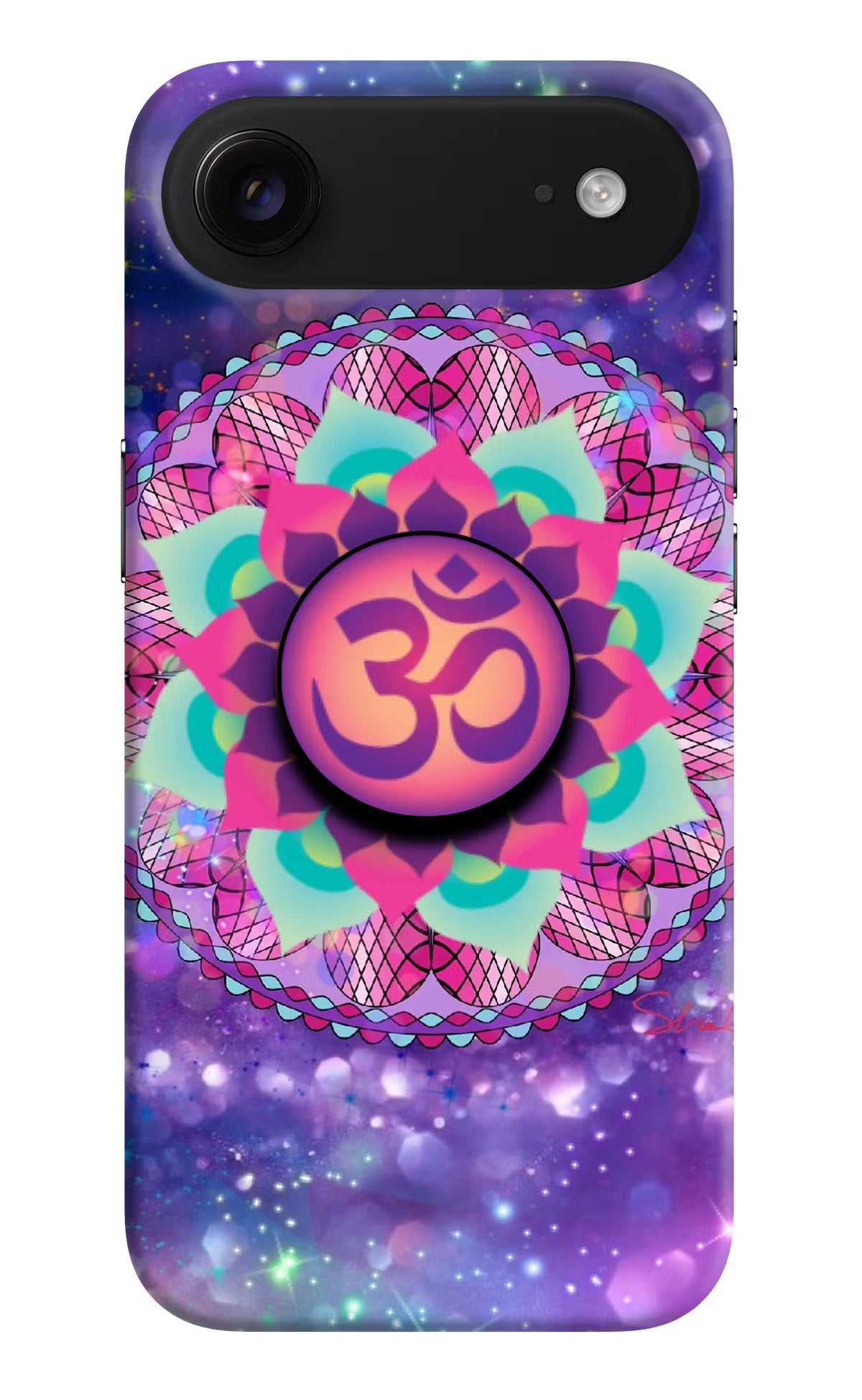 Om Purple iPhone Air Pop Case - Om Purple iPhone Air Pop Case by Casekaro Om Purple iPhone Air Pop Case by Casekaro