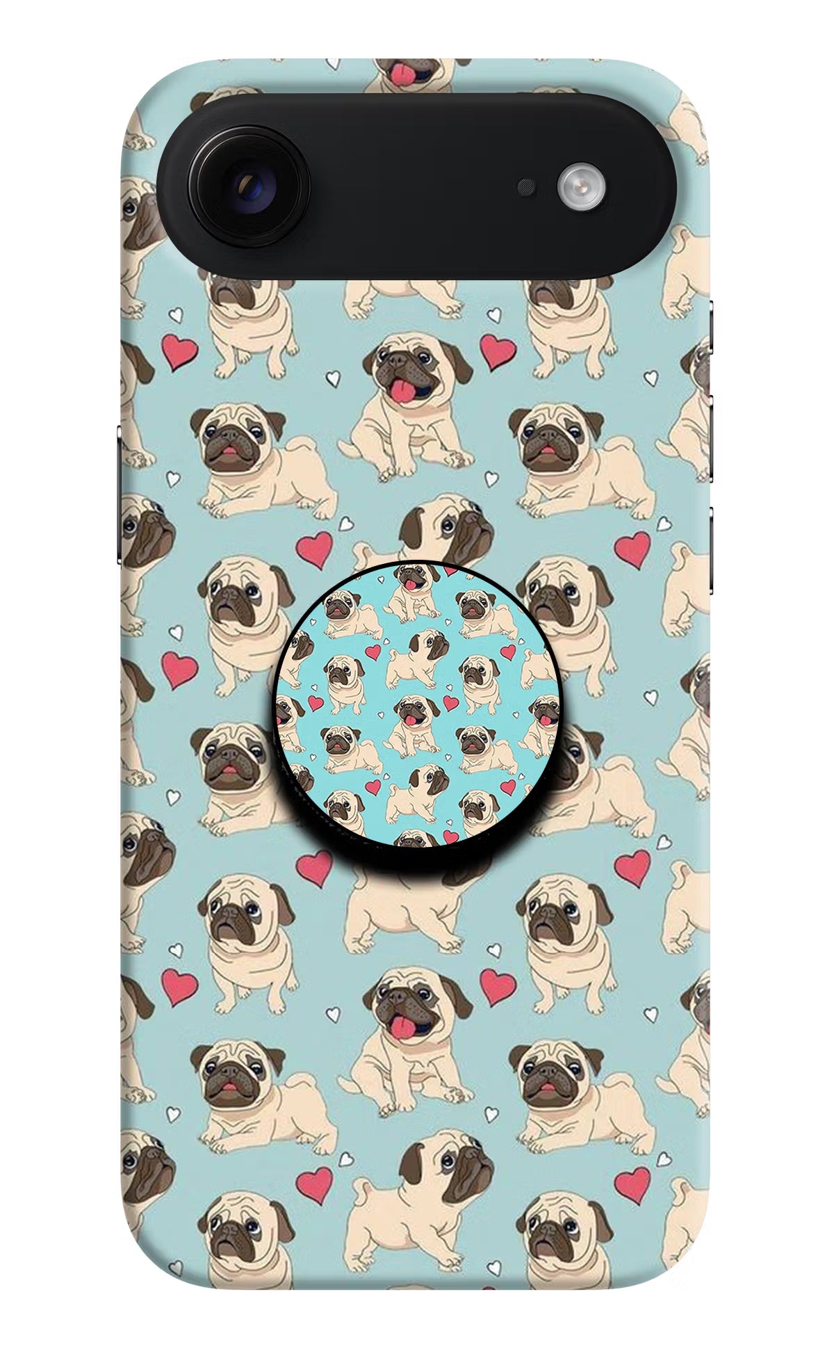 Pug Dog iPhone Air Pop Case - Pug Dog iPhone Air Pop Case by Casekaro Pug Dog iPhone Air Pop Case by Casekaro