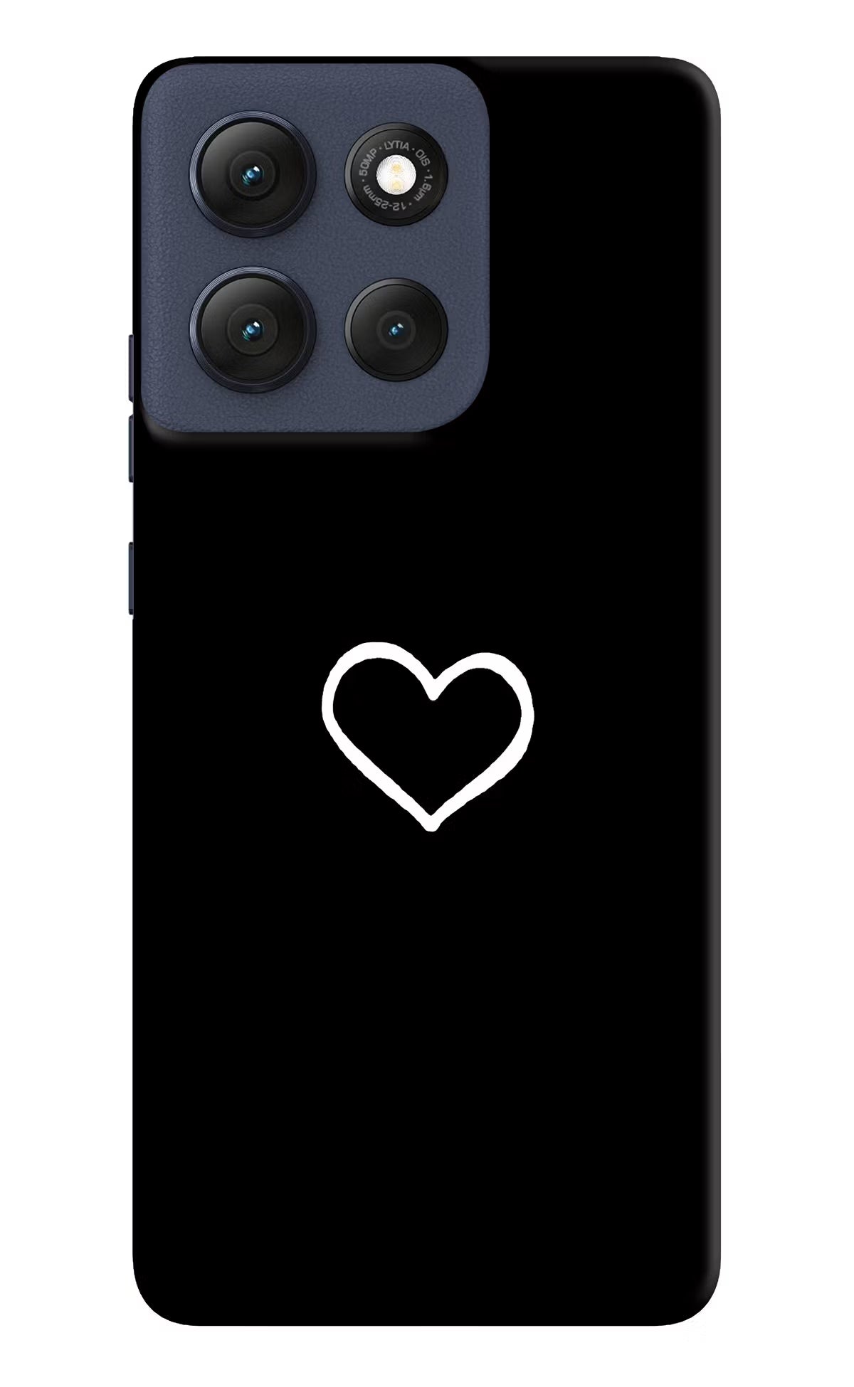 Heart Moto G86 Power Back Cover - Heart Moto G86 Power Hard Case Back Cover by Casekaro Heart Moto G86 Power Hard Case Back Cover by Casekaro