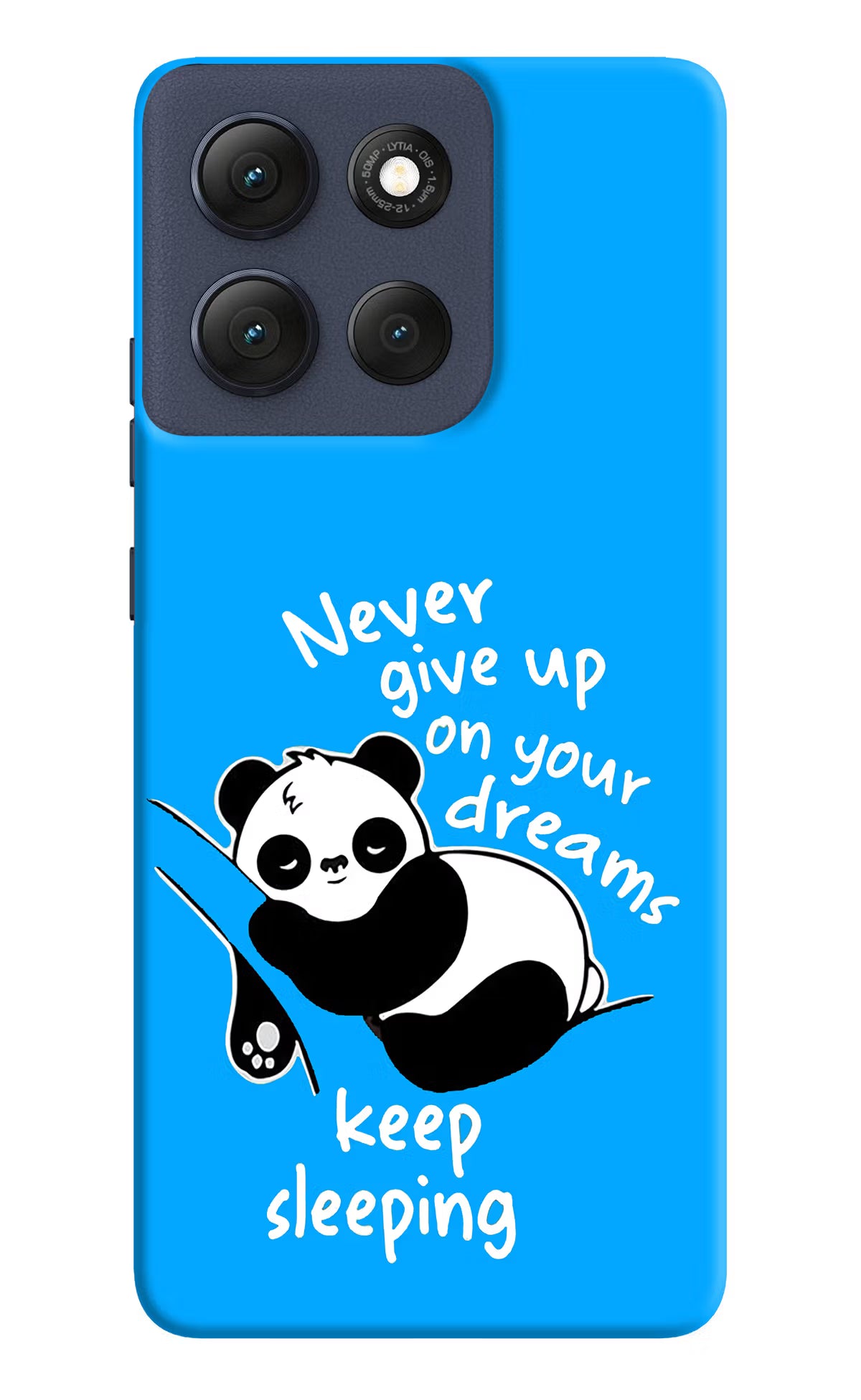 Keep Sleeping Moto G86 Power Back Cover - Keep Sleeping Moto G86 Power Hard Case Back Cover by Casekaro Keep Sleeping Moto G86 Power Hard Case Back Cover by Casekaro