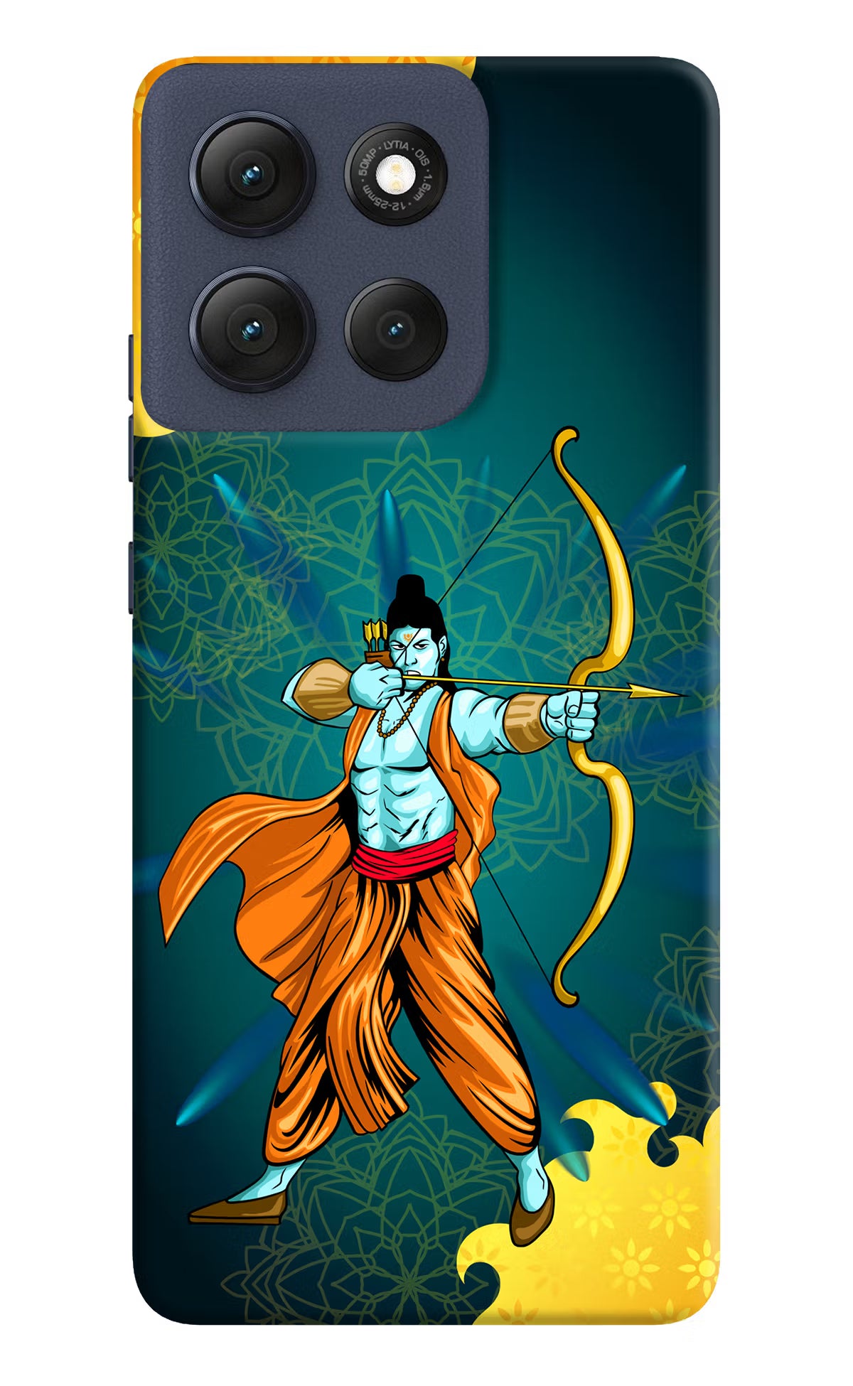 Lord Ram - 6 Moto G86 Power Back Cover - Lord Ram - 6 Moto G86 Power Hard Case Back Cover by Casekaro Lord Ram - 6 Moto G86 Power Hard Case Back Cover by Casekaro